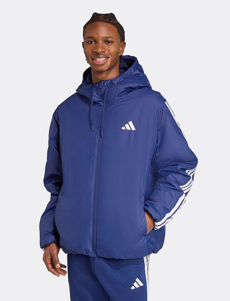 adidas Sportswear - ESS 3S INS HD J - spordijakid - dkblue - 4