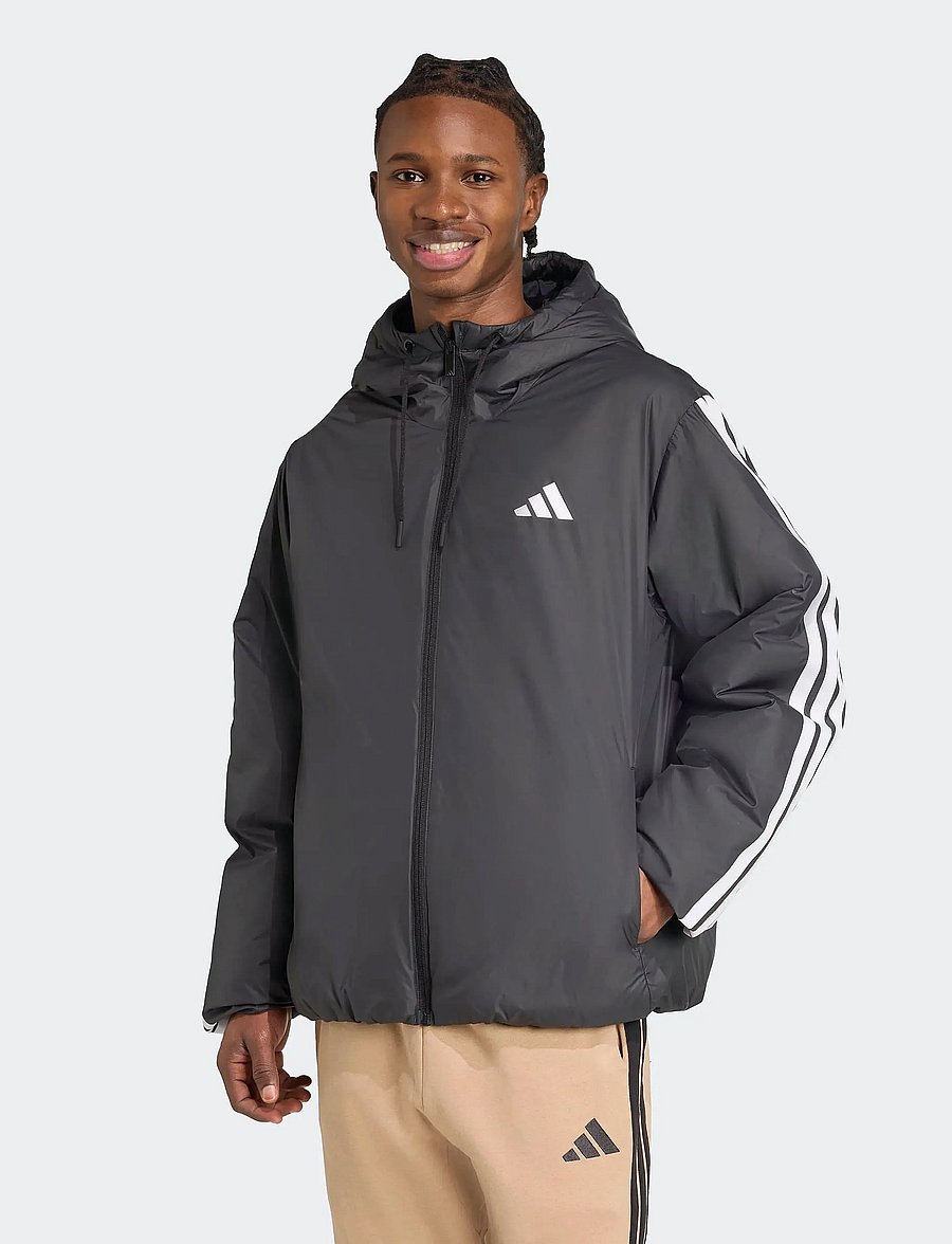 adidas Sportswear - ESS 3S INS HD J - vestes décontractées - black - 0