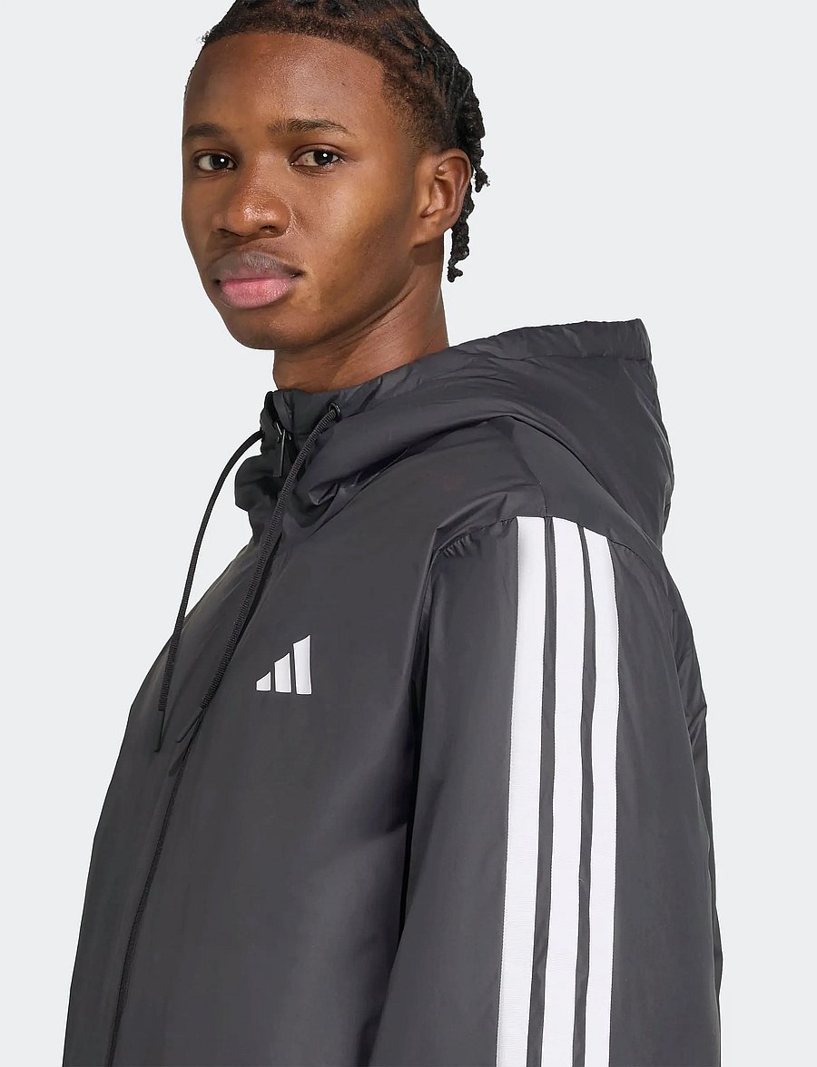 adidas Sportswear - ESS 3S INS HD J - casual jassen - black - 3