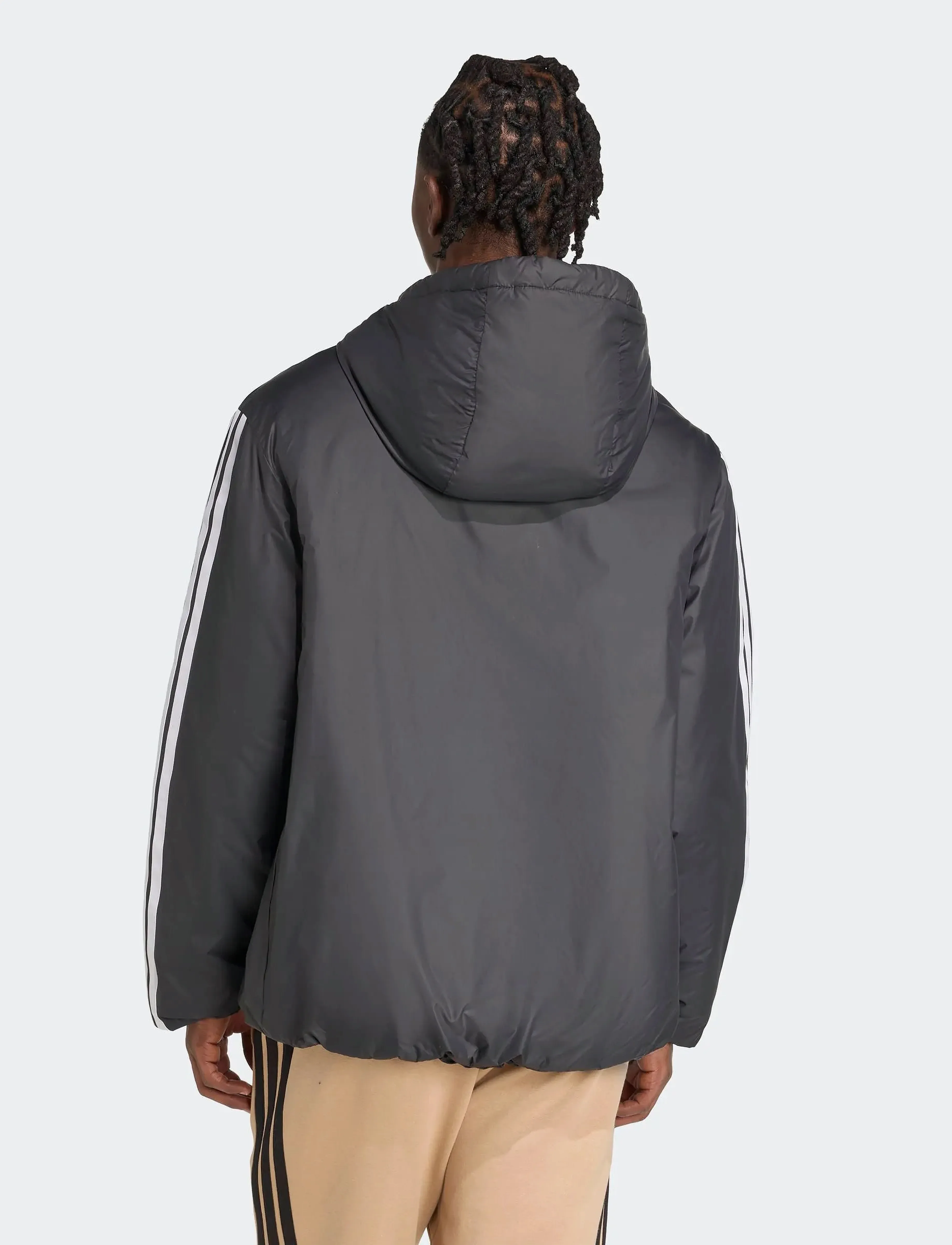 adidas Sportswear - ESS 3S INS HD J - casual jassen - black - 5