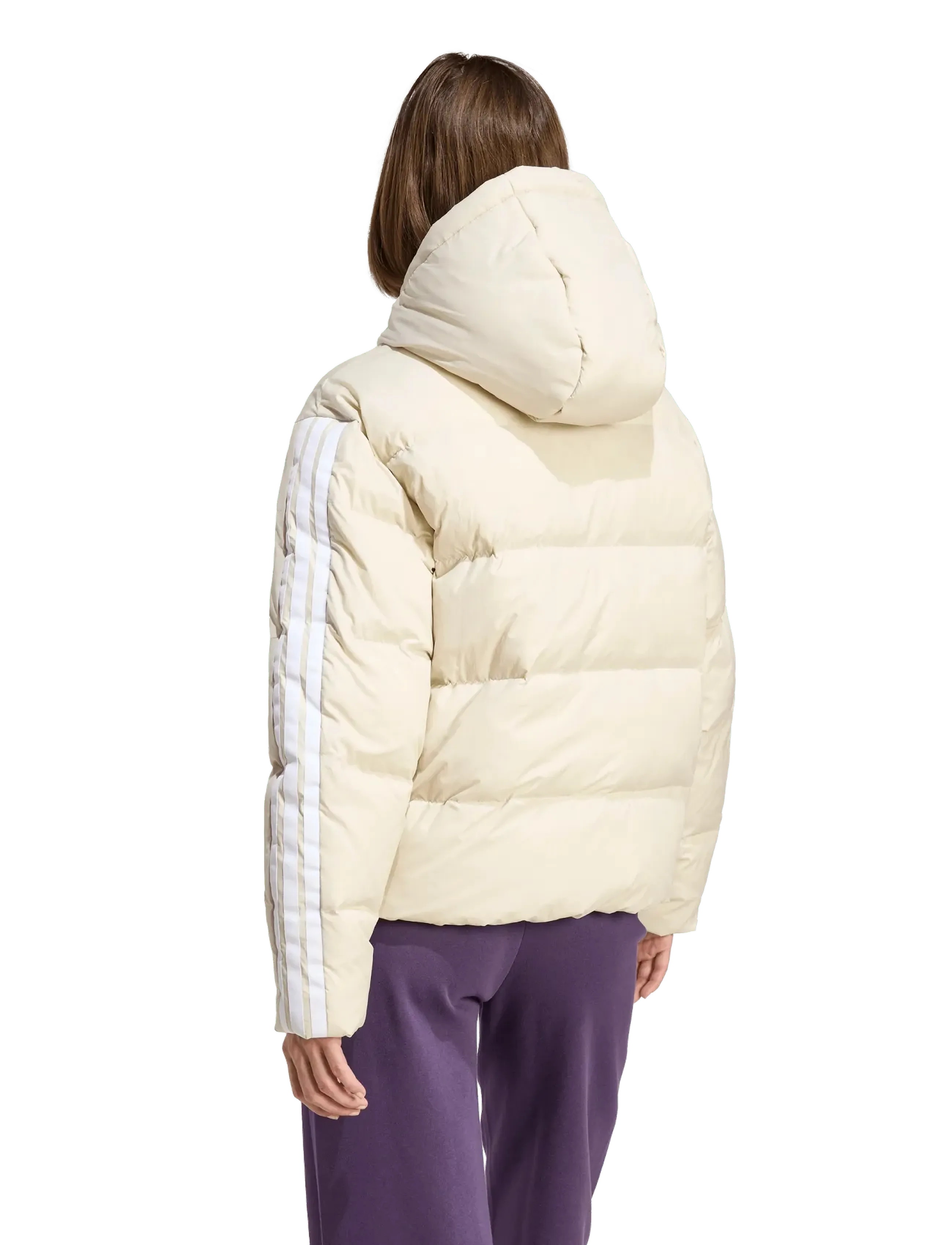 adidas Sportswear - W ESS 3S P D HO - vinterjakker - wonalu - 4