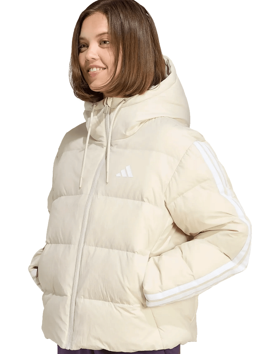 adidas Sportswear - W ESS 3S P D HO - vinterjakker - wonalu - 5