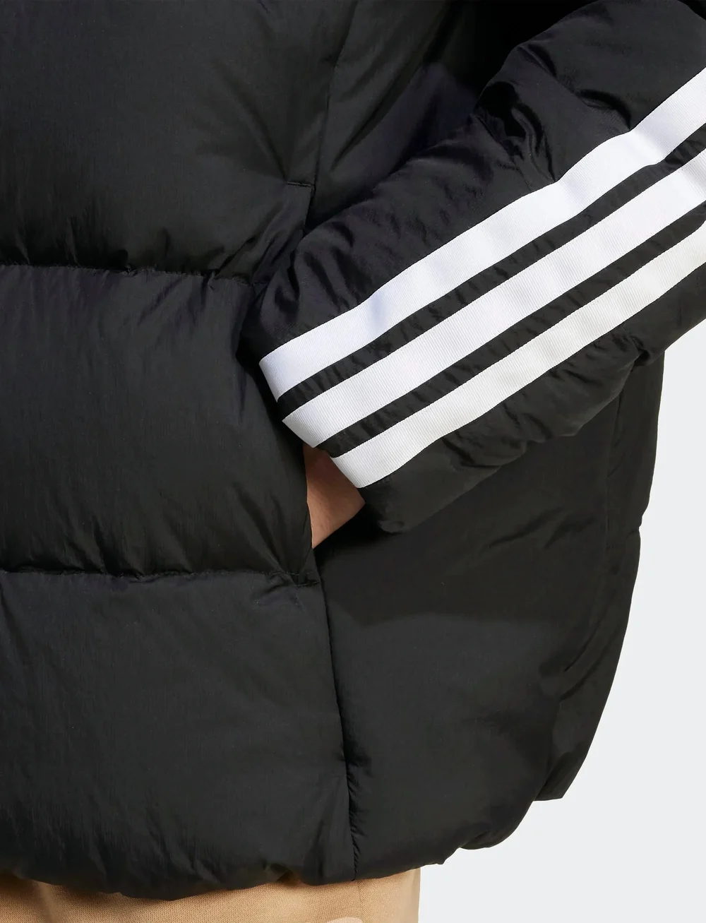 adidas Sportswear - ESS 3S P D HD J - vinterjackor - black - 4