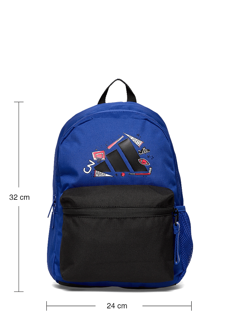 adidas Sportswear - LK DOODLE BPK - rucksäcke - royblu/black - 5
