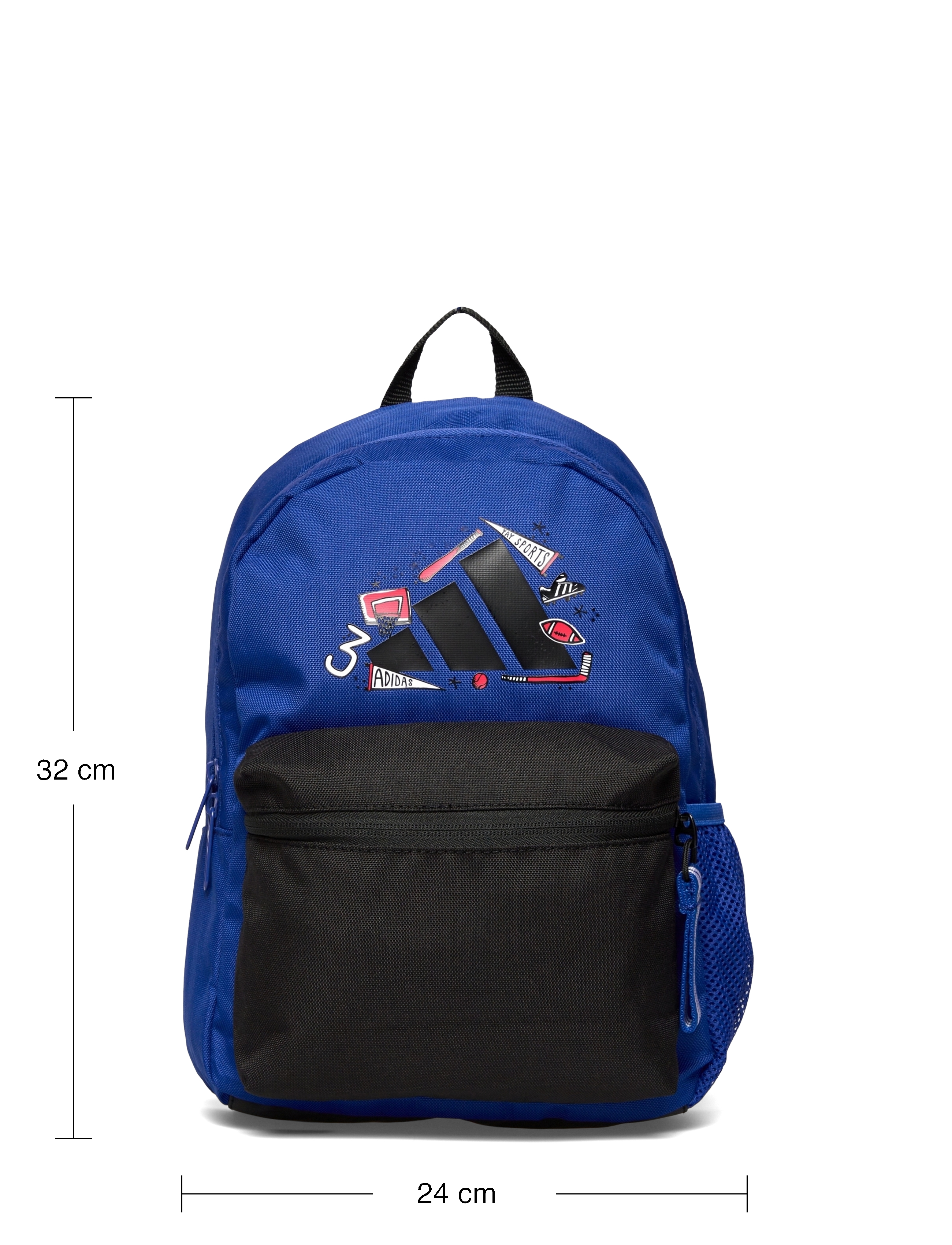 adidas Sportswear - LK DOODLE BPK - rucksäcke - royblu/black - 5