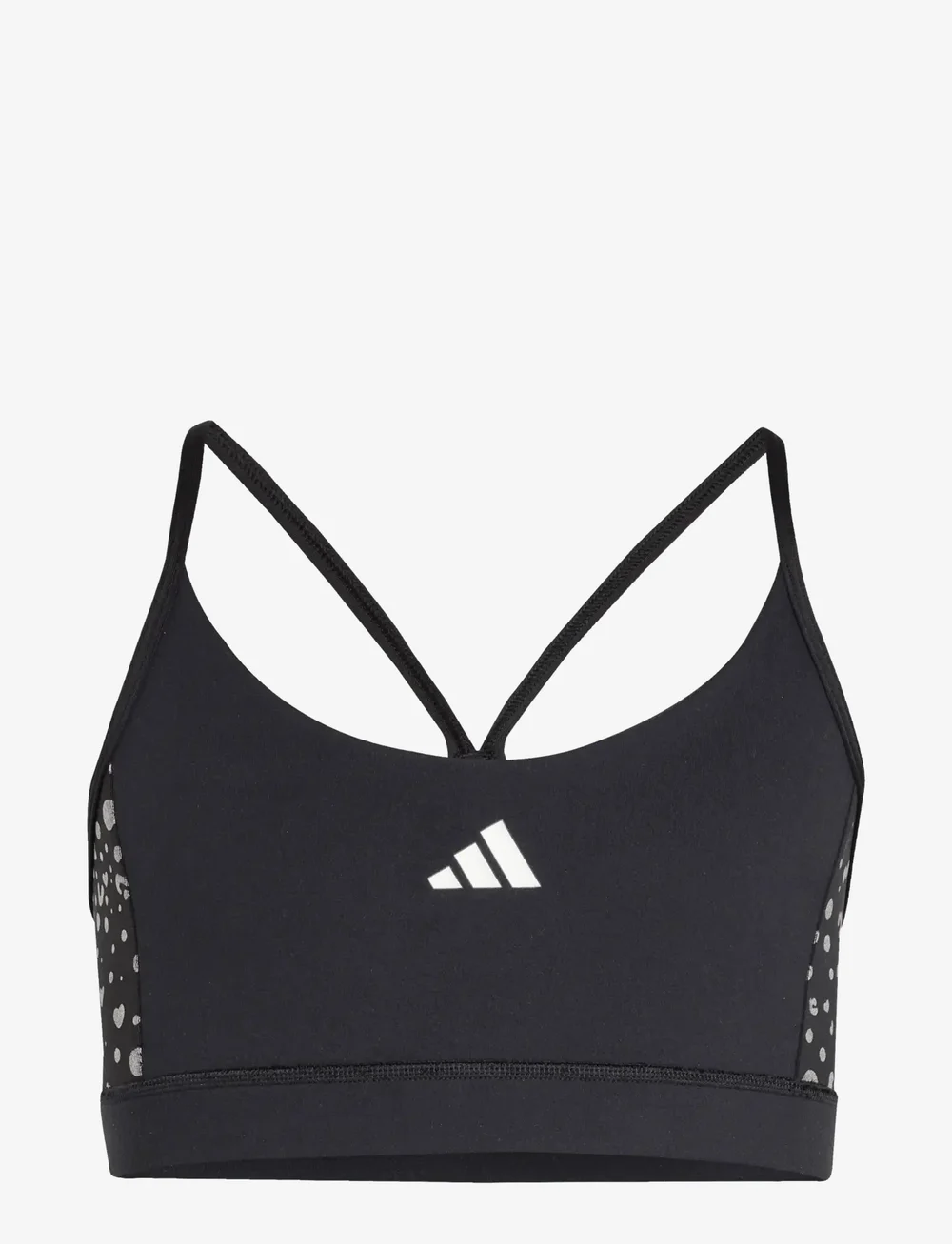 adidas Sportswear - JG TR-ES GL BRA - hauts de sport - black/silvmt - 1