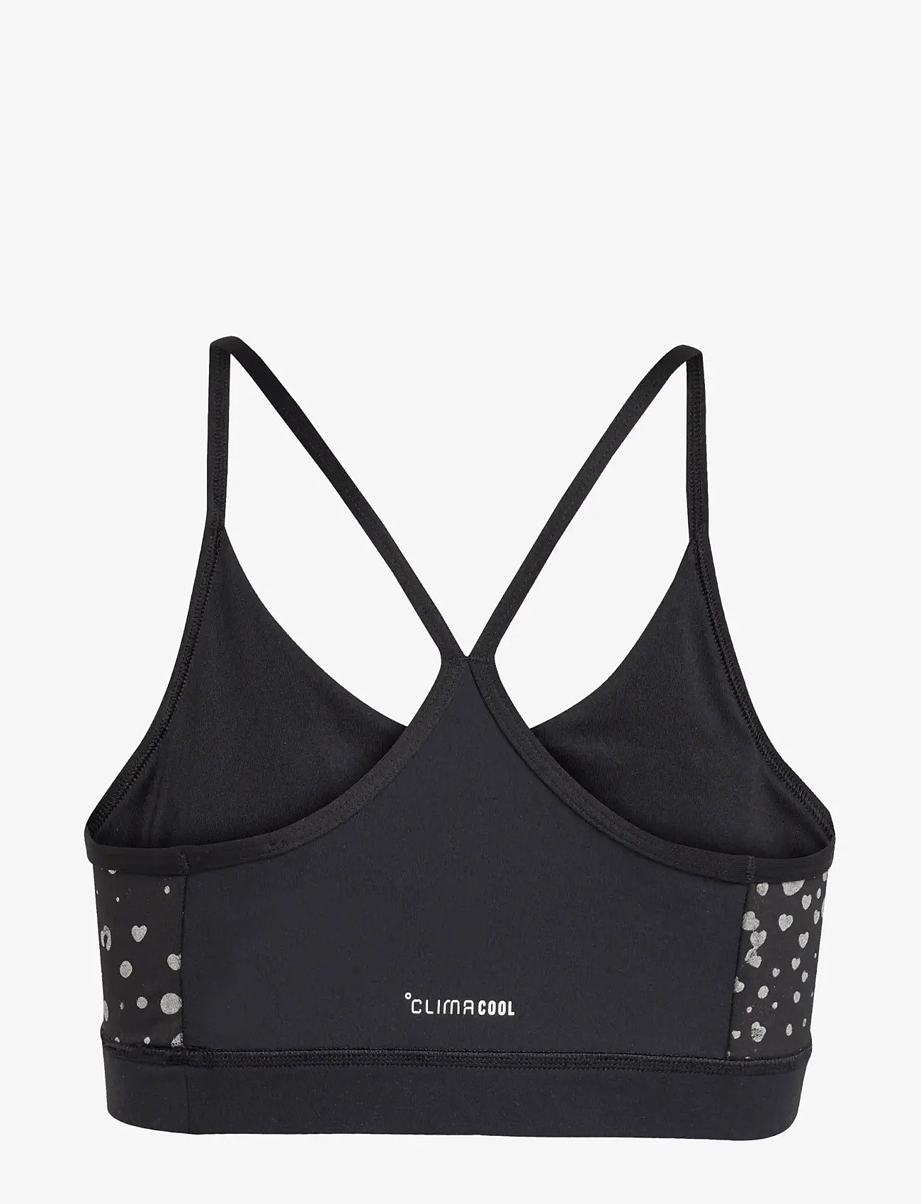 adidas Sportswear - JG TR-ES GL BRA - sporttoppar - black/silvmt - 2