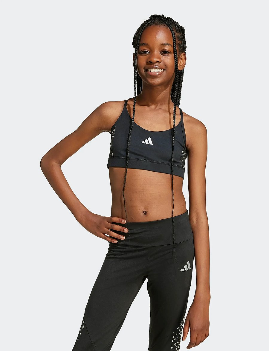 adidas Sportswear - JG TR-ES GL BRA - black/silvmt - 0