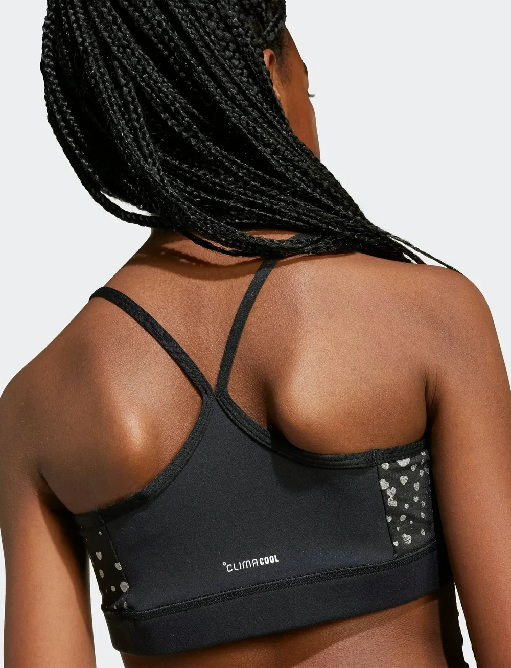 adidas Sportswear - JG TR-ES GL BRA - hauts de sport - black/silvmt - 5