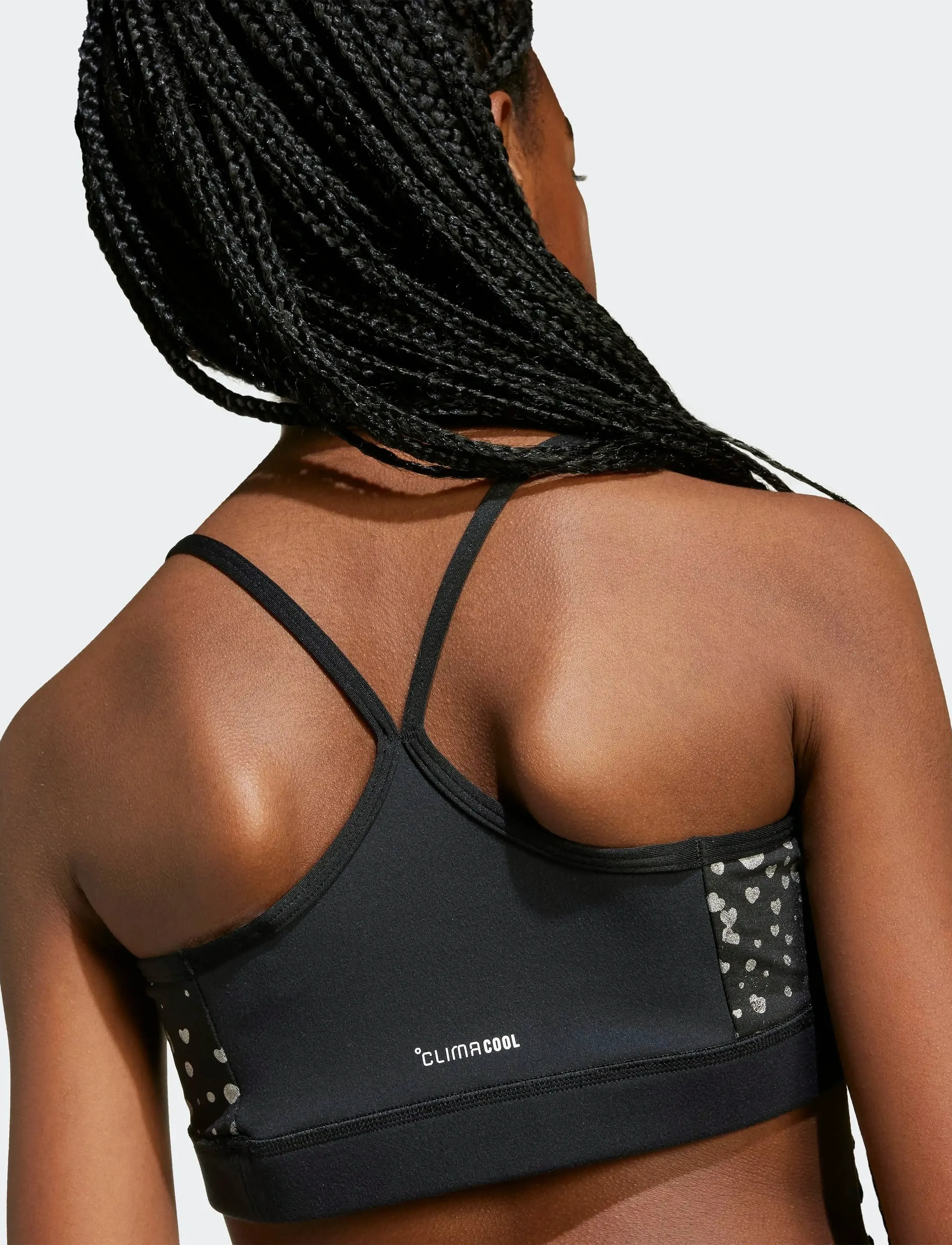 adidas Sportswear - JG TR-ES GL BRA - black/silvmt - 5