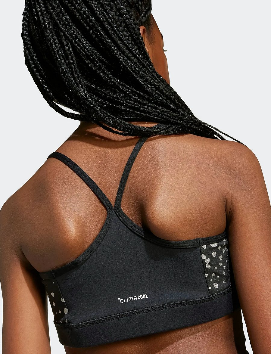 adidas Sportswear - JG TR-ES GL BRA - black/silvmt - 5