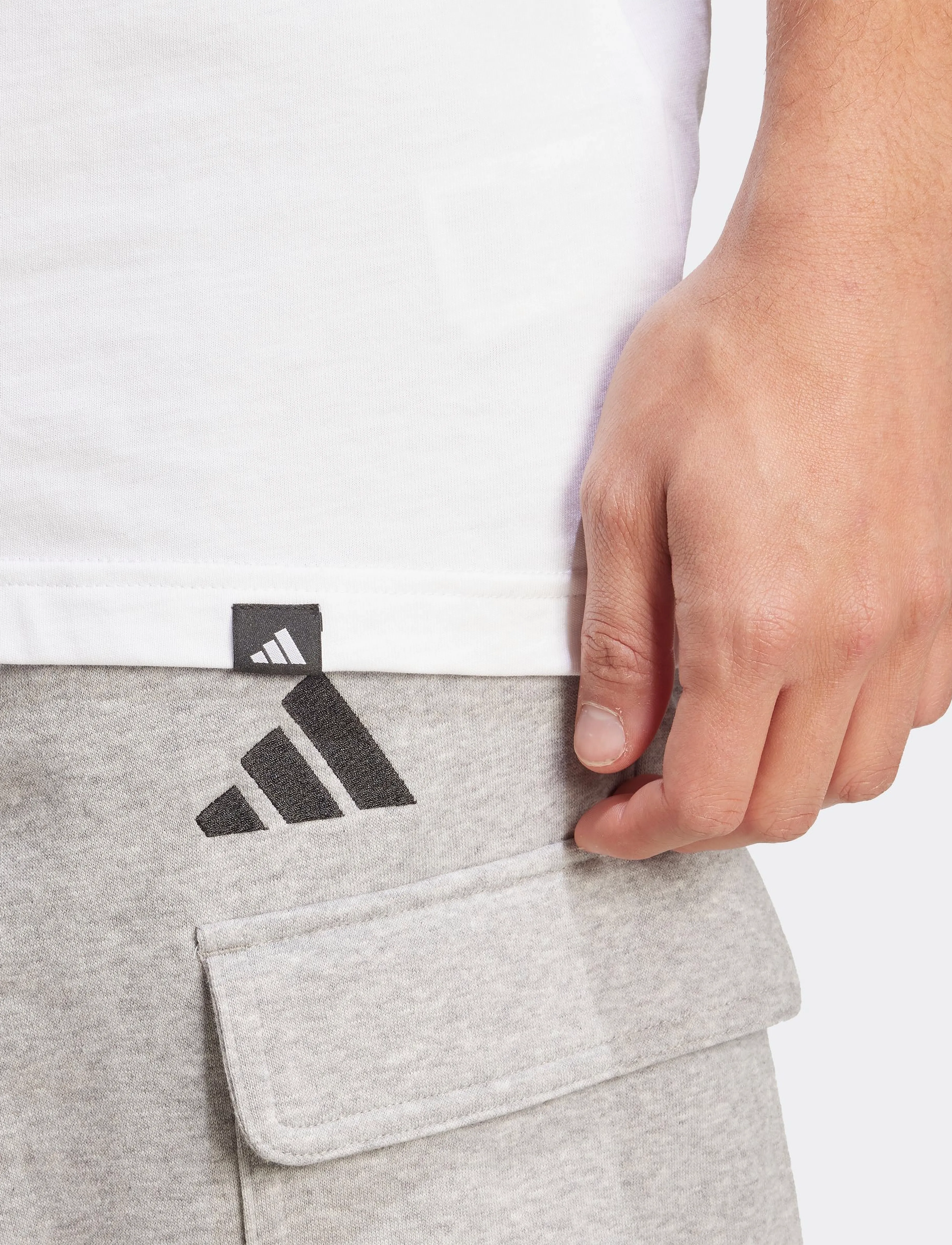 adidas Sportswear - M CAMO LOGO T - white - 2