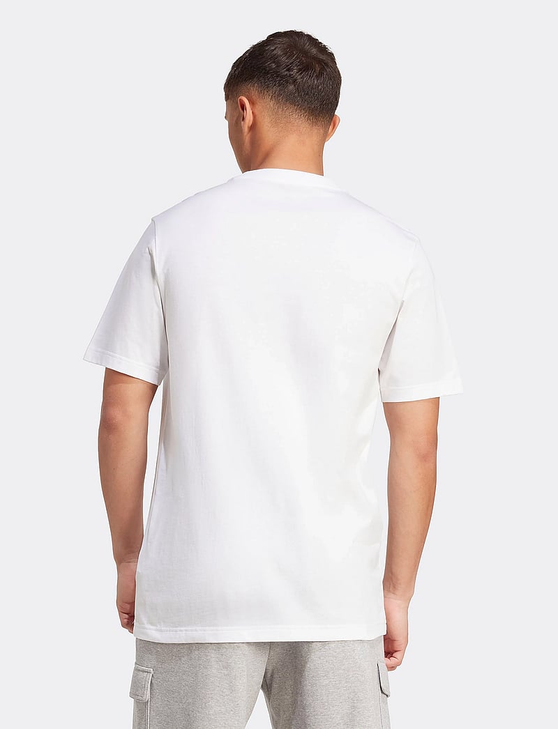 adidas Sportswear - M CAMO LOGO T - t-shirts - white - 4