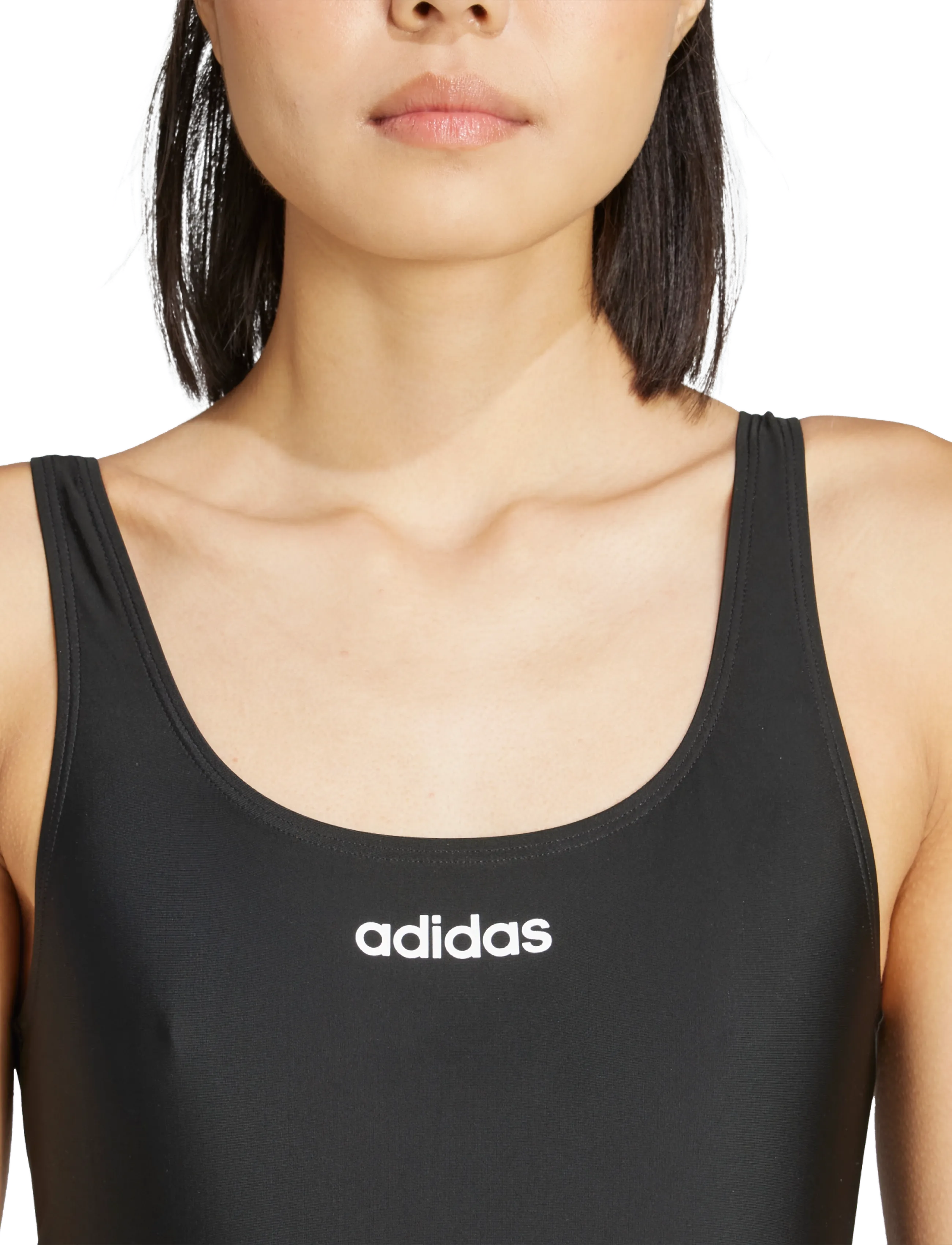 adidas Sportswear - ESS UBCK SUIT - spordi ujumisriided - black/white - 3