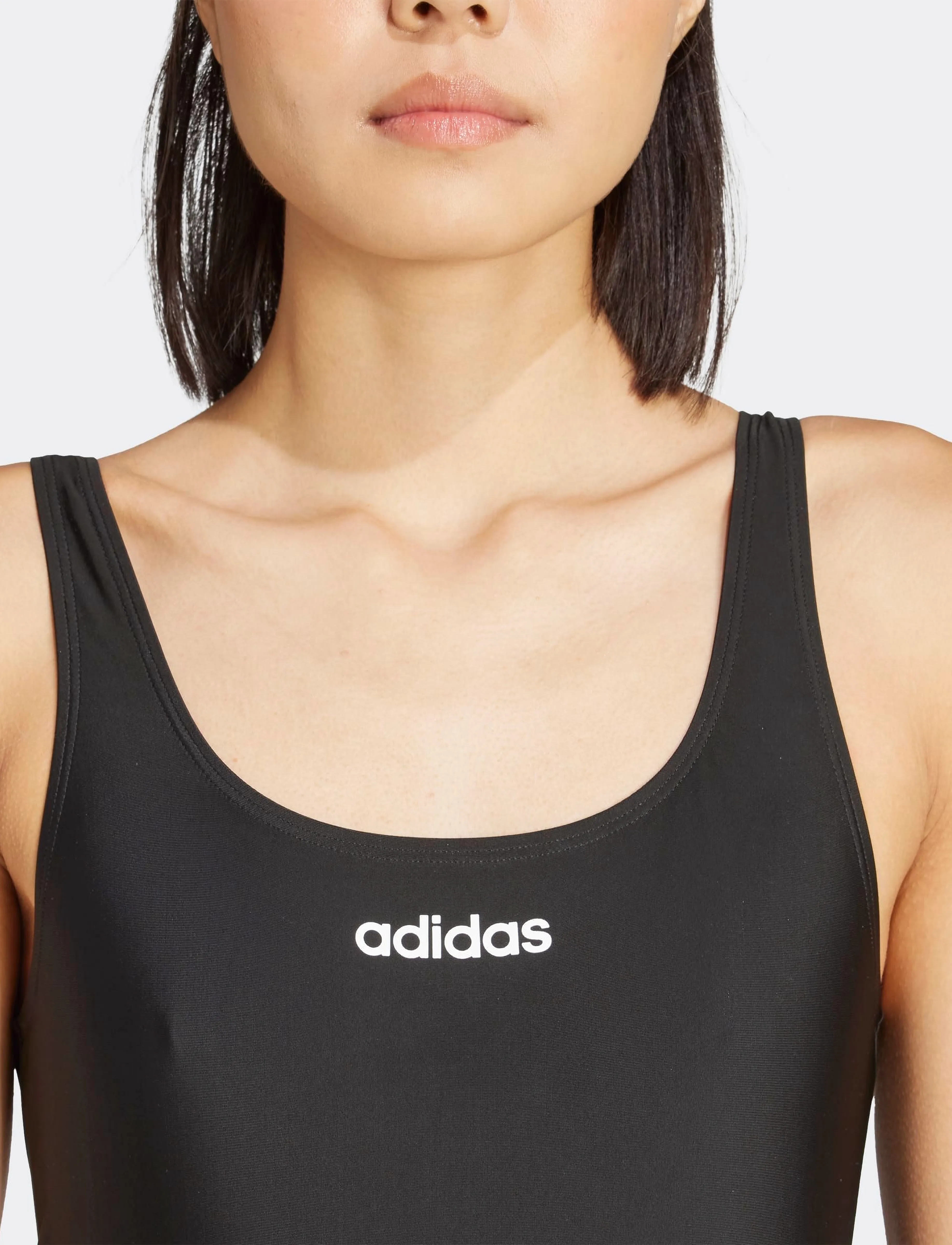 adidas Sportswear - ESS UBCK SUIT - sport-bademode - black/white - 4