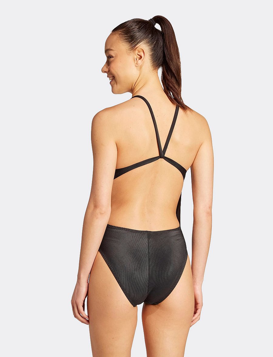 adidas Sportswear - ICONISEA SUIT - sportiga badkläder - black - 5