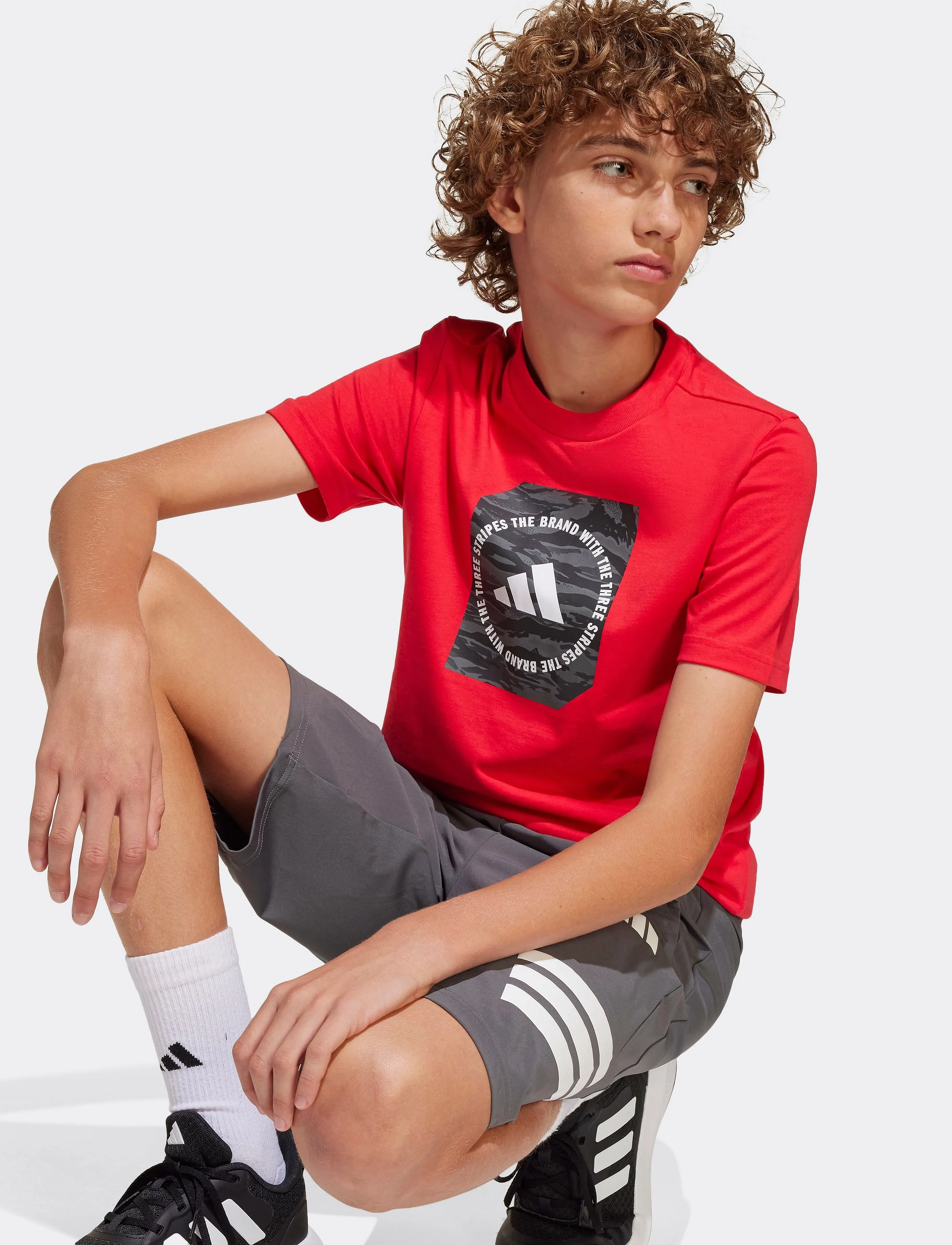 adidas Sportswear - B CAMO BOX - krótki rękaw - purrub - 3