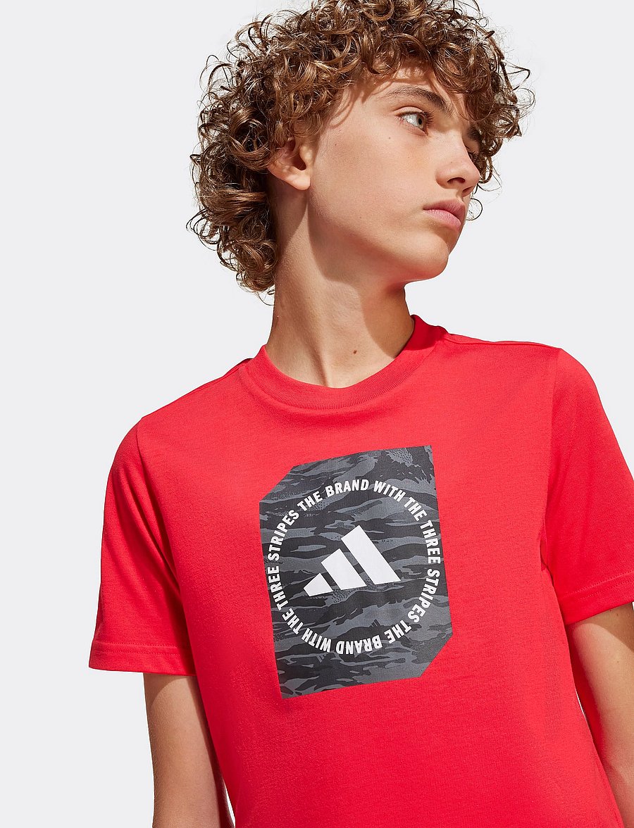 adidas Sportswear - B CAMO BOX - krótki rękaw - purrub - 4
