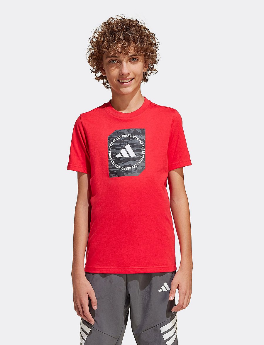 adidas Sportswear - B CAMO BOX - krótki rękaw - purrub - 5