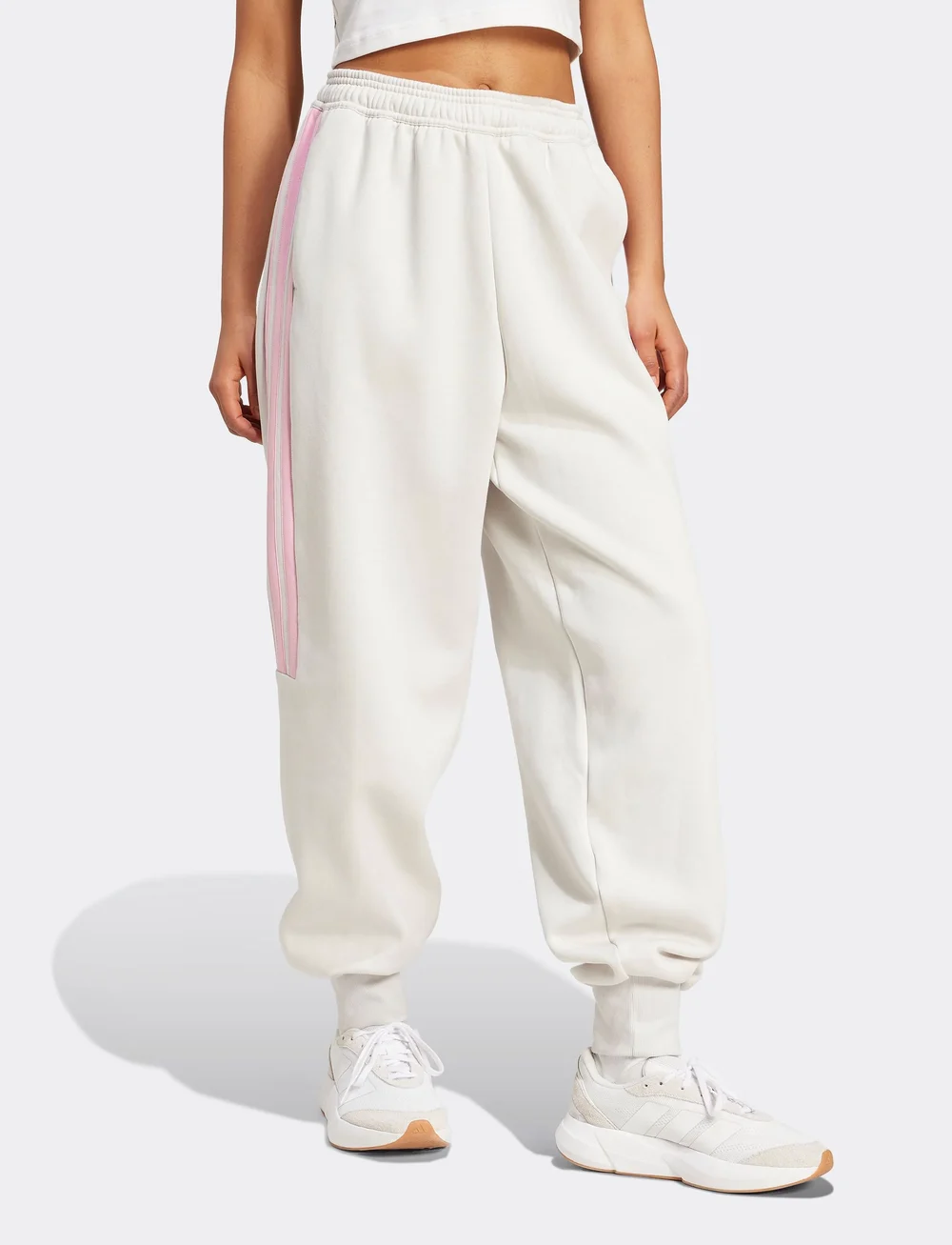 adidas Sportswear - W TIRO FL PT - joggebukser - greone/trupnk - 0