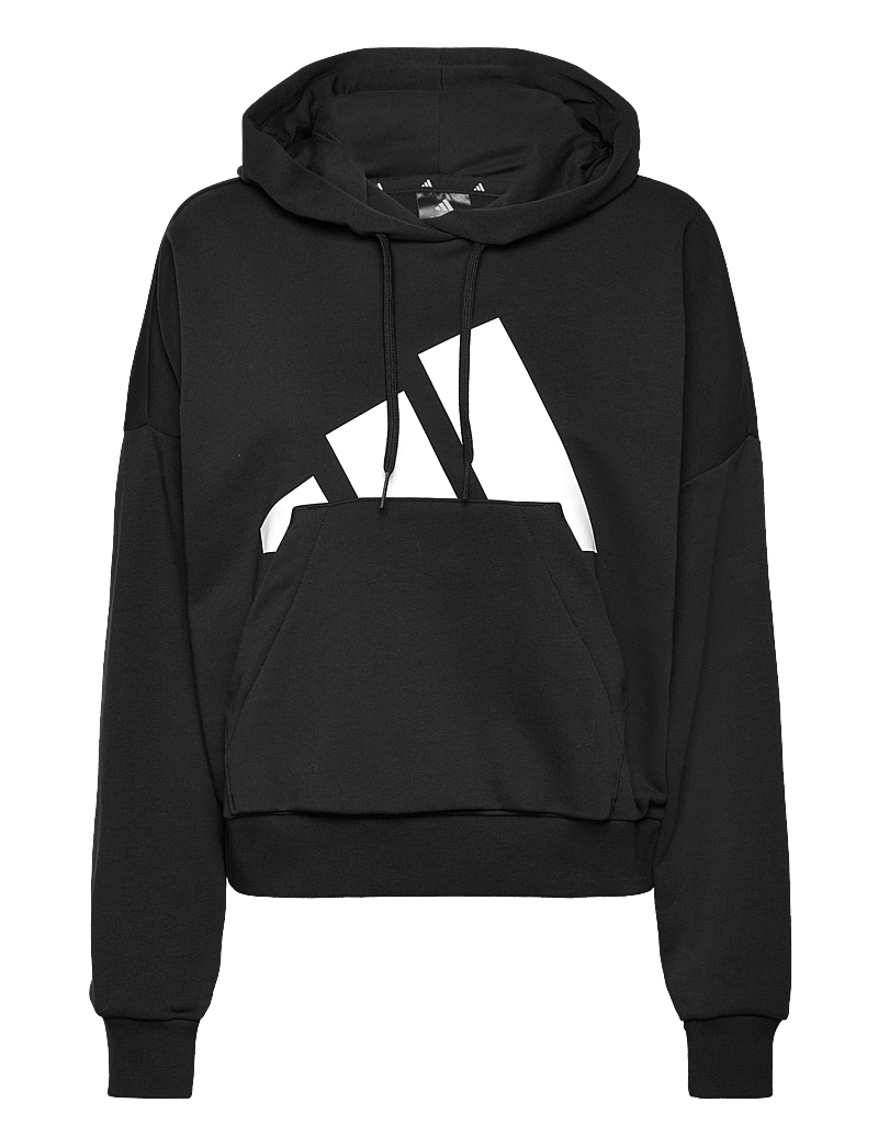 adidas Sportswear - W BL FT HD - kapuzenpullover - black/white - 1