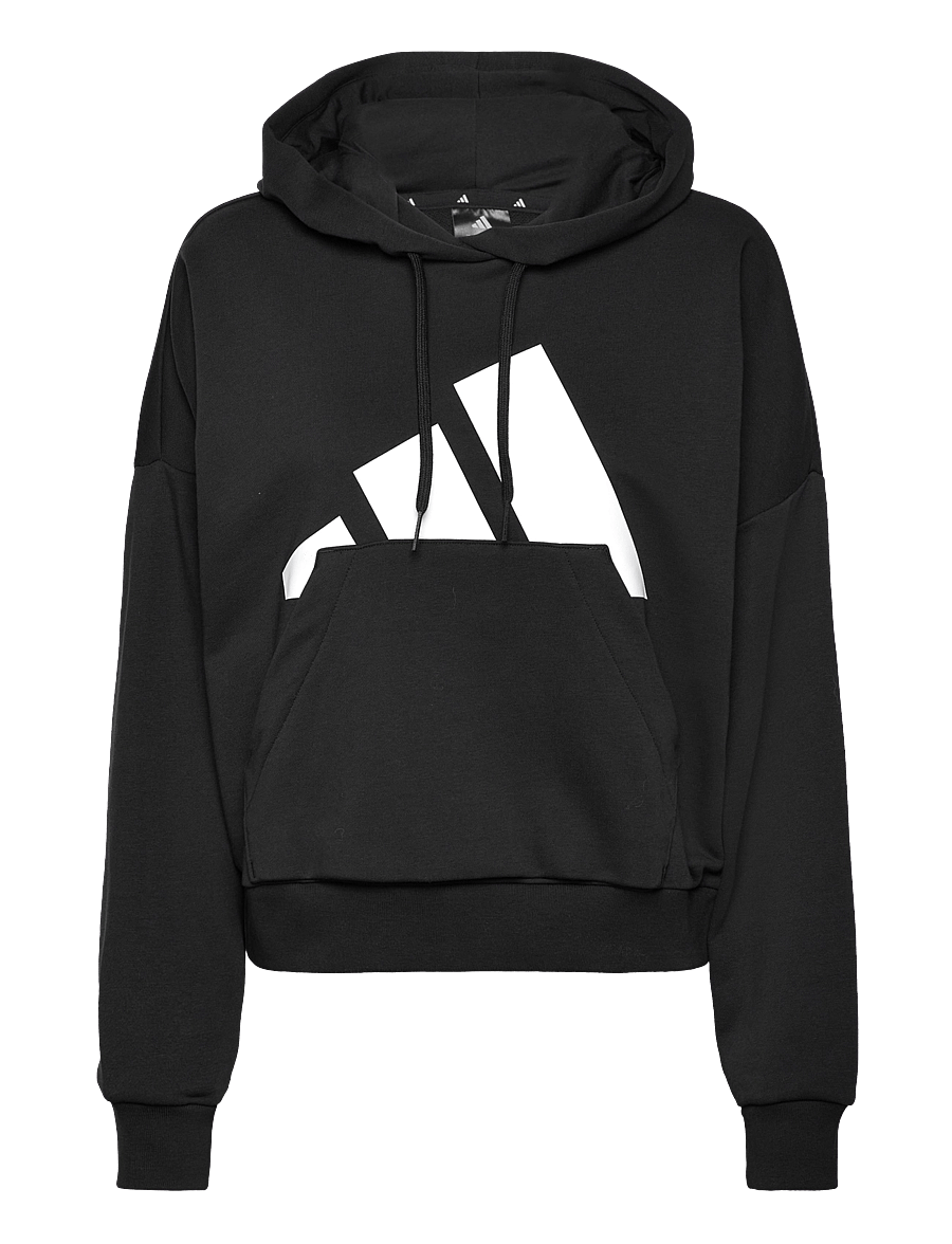 adidas Sportswear - W BL FT HD - kapuutsiga dressipluusid - black/white - 1