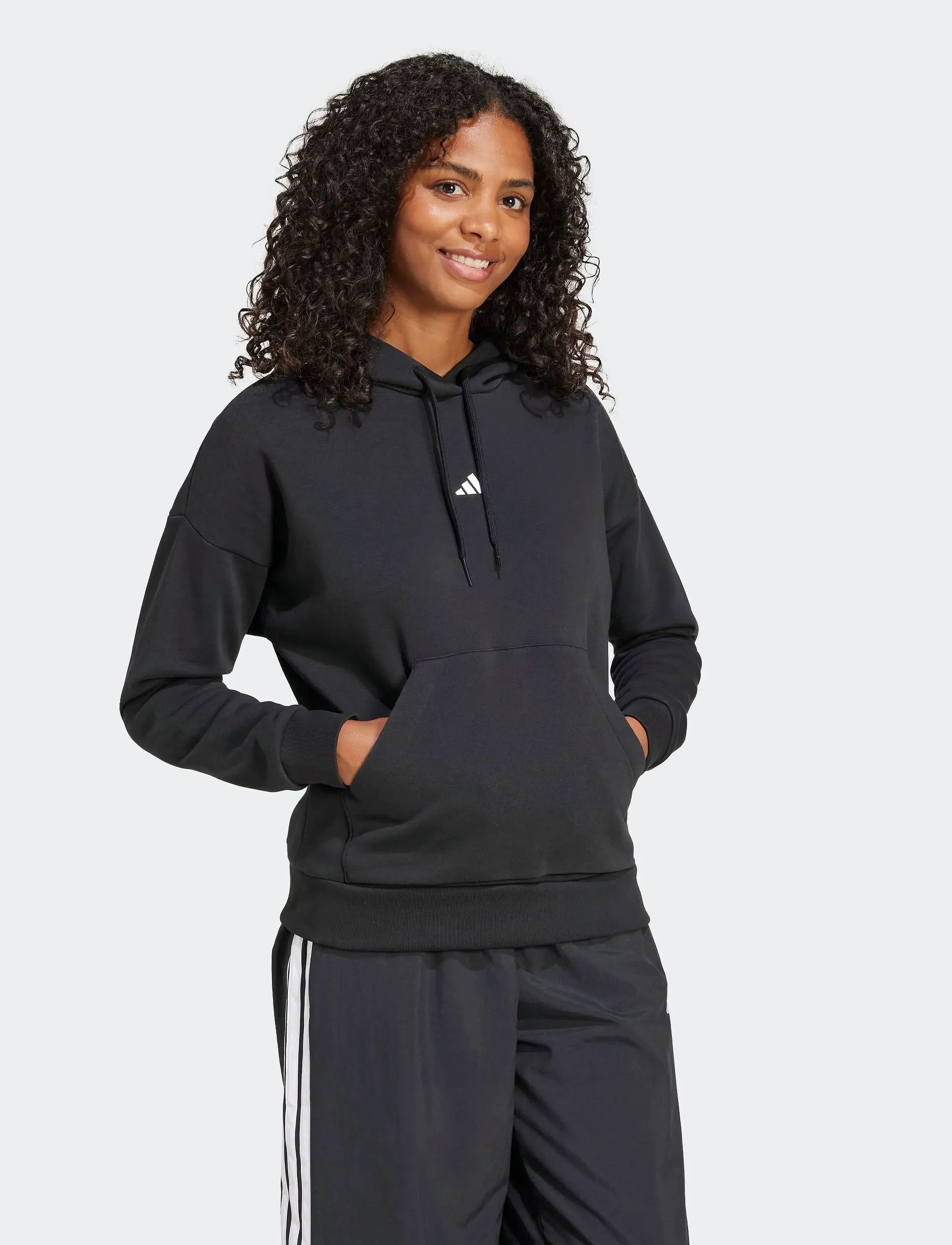 adidas Sportswear - W SL FC HD - pulls à capuche - black/white - 5