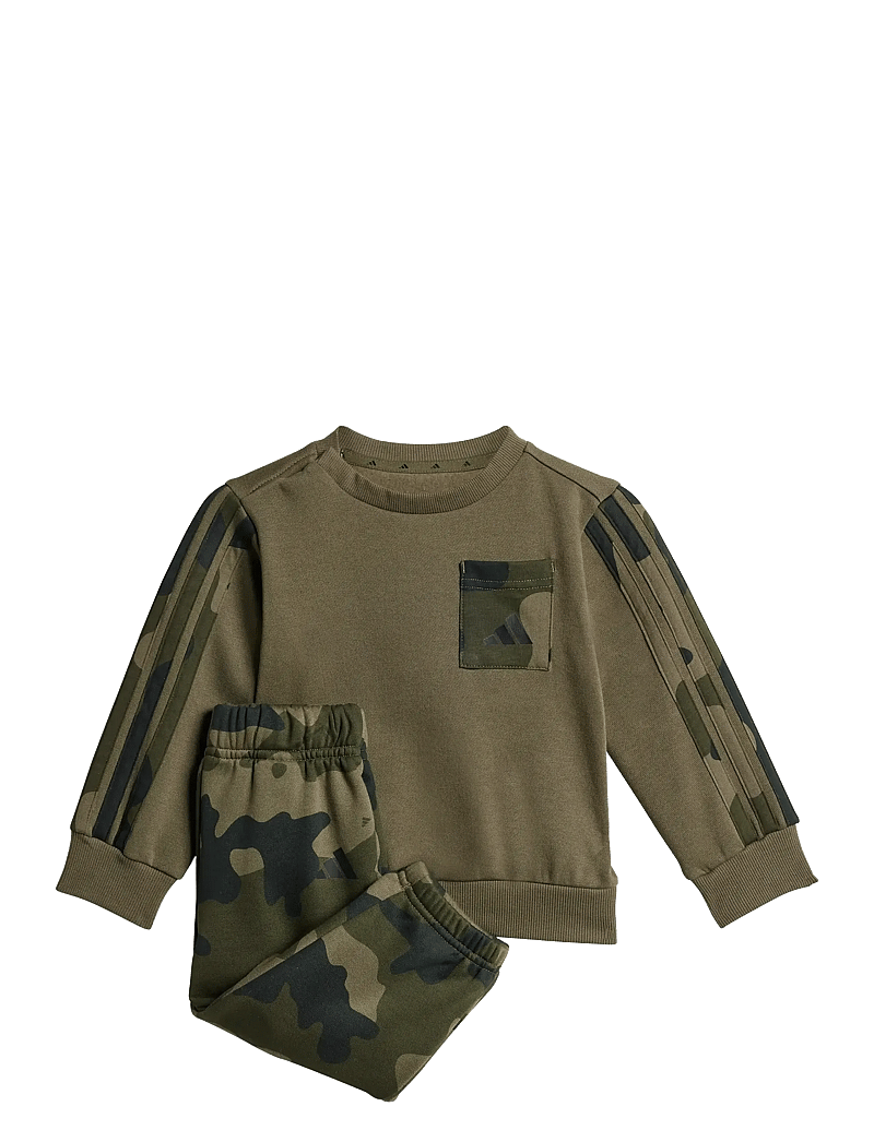 adidas Sportswear - INF CAMO FL SET - treniņtērpi un divdaļīgi komplekti - olistr/black - 0