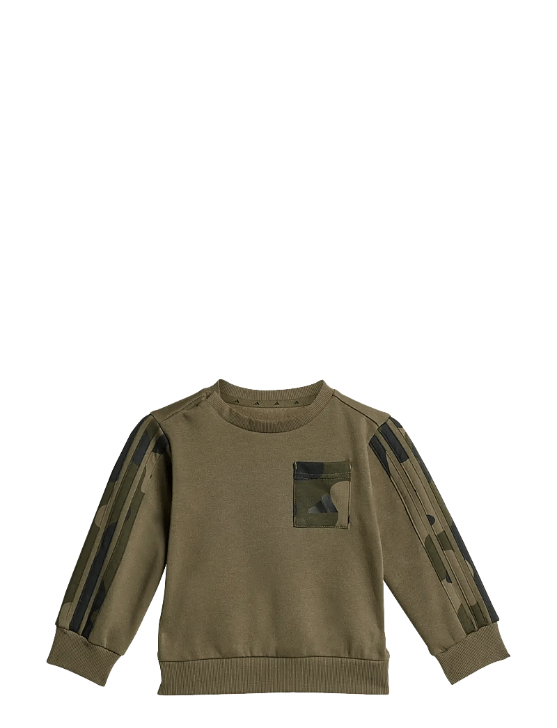 adidas Sportswear - INF CAMO FL SET - treniņtērpi un divdaļīgi komplekti - olistr/black - 2