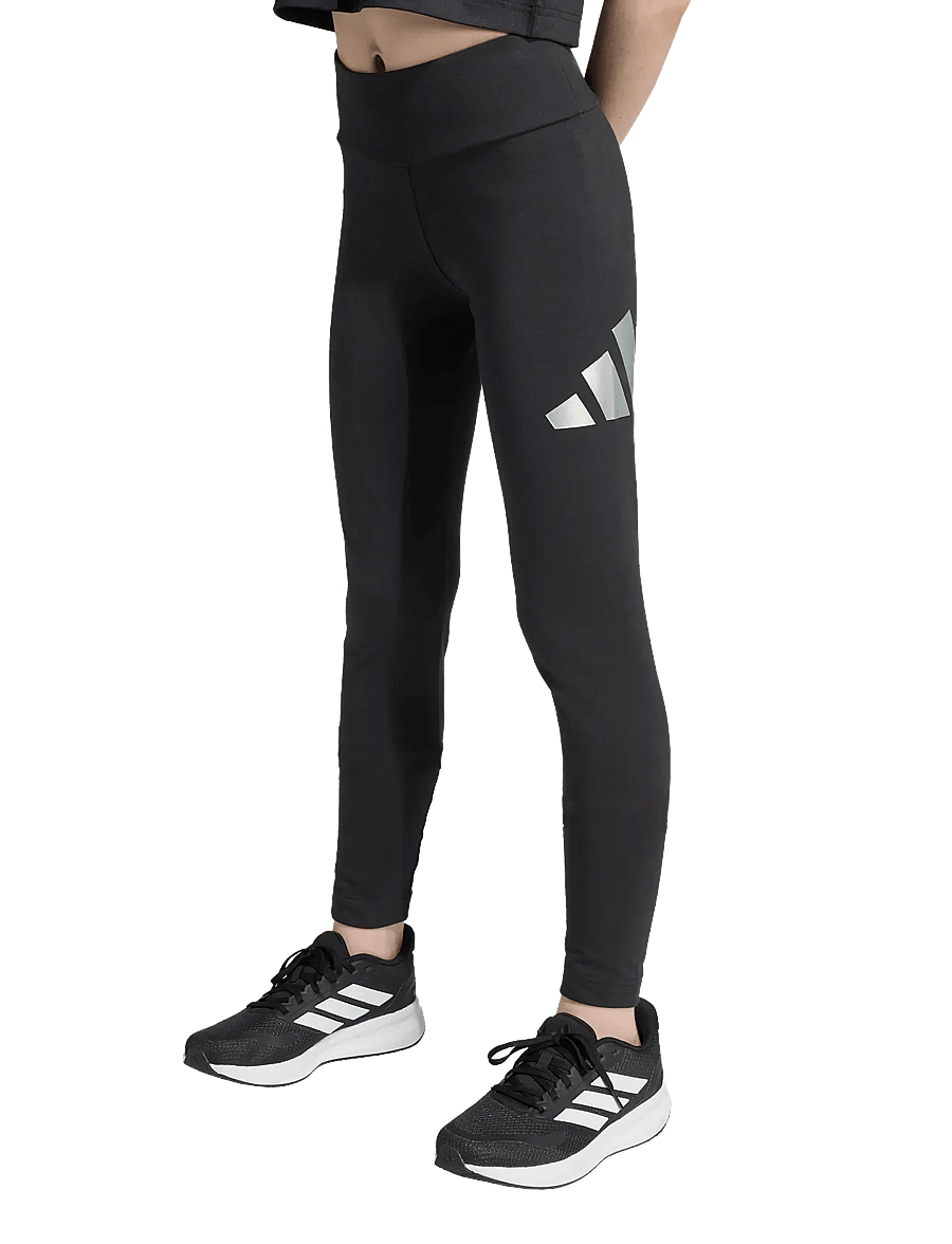 adidas Sportswear - JG GLAM LEG - jooksu- ja treeningretuusid - black/silvmt - 0
