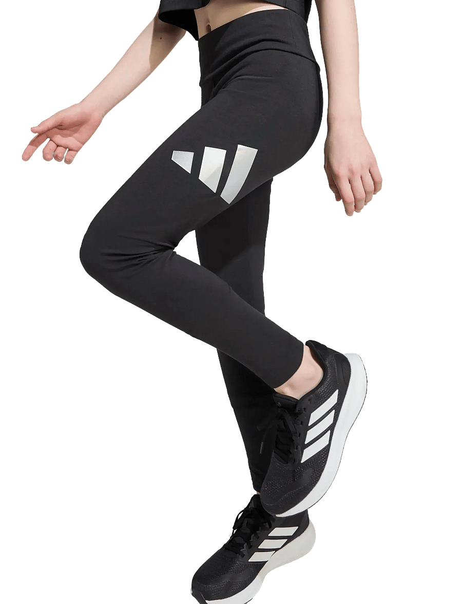 adidas Sportswear - JG GLAM LEG - jooksu- ja treeningretuusid - black/silvmt - 3