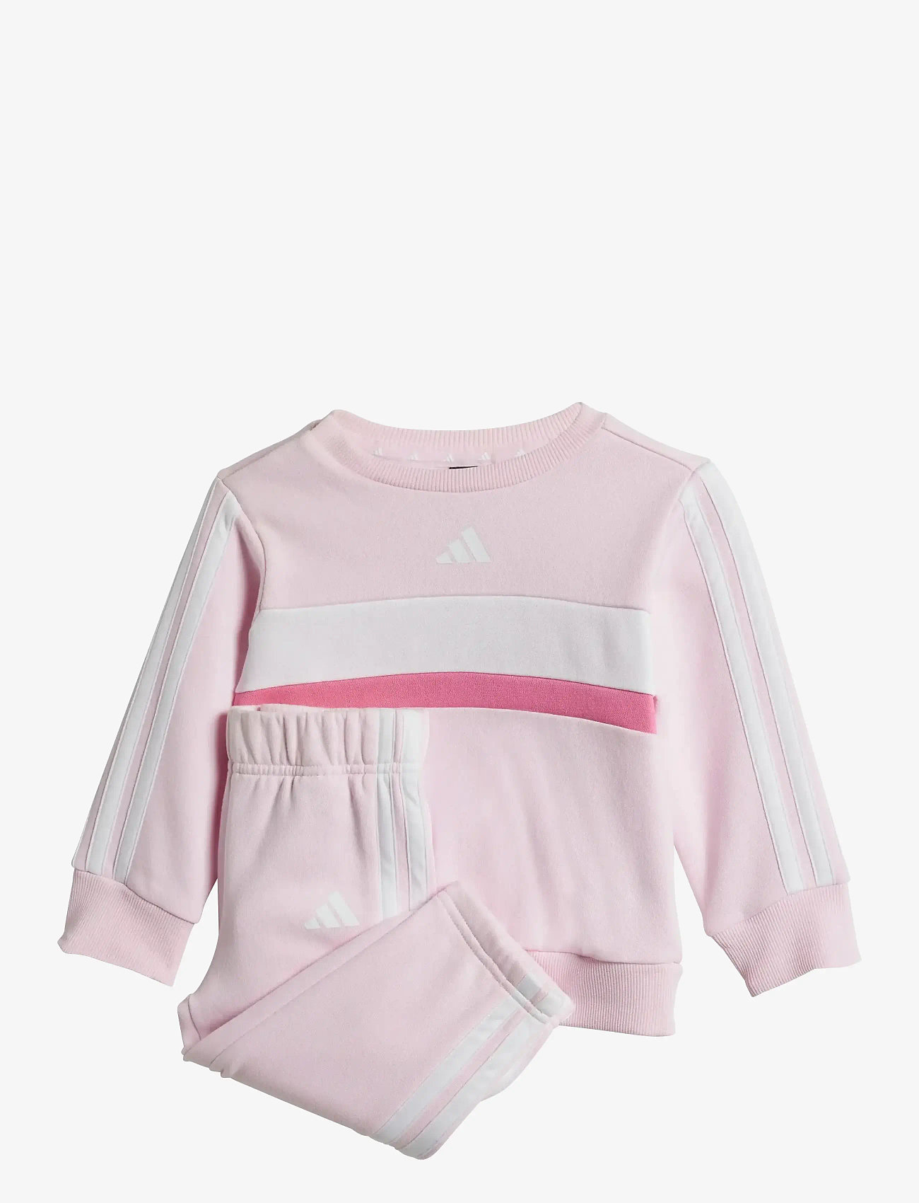 adidas Sportswear - I 3S TIB FL SET - hlaupafatnaður - clpink/pnkfus/white - 0