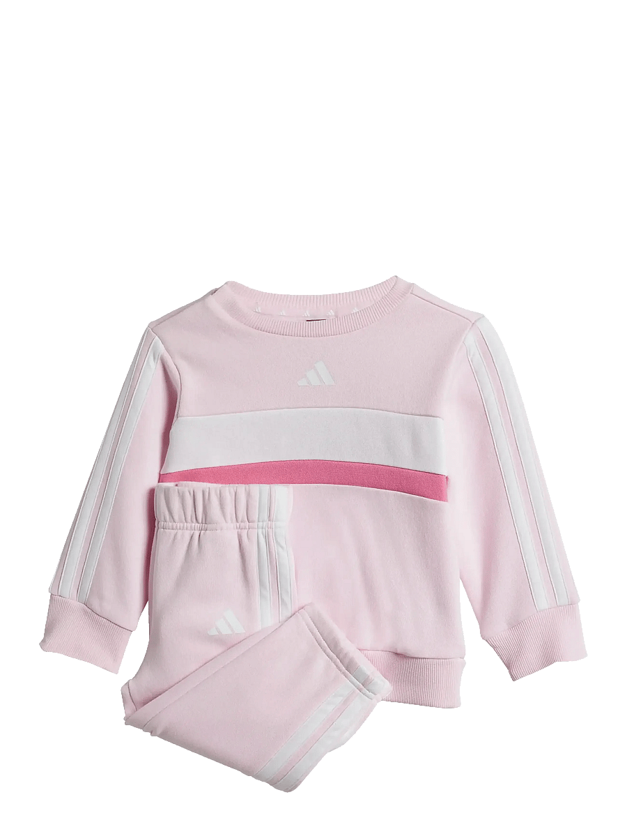 adidas Sportswear - I 3S TIB FL SET - treniņtērpi un divdaļīgi komplekti - clpink/pnkfus/white - 0