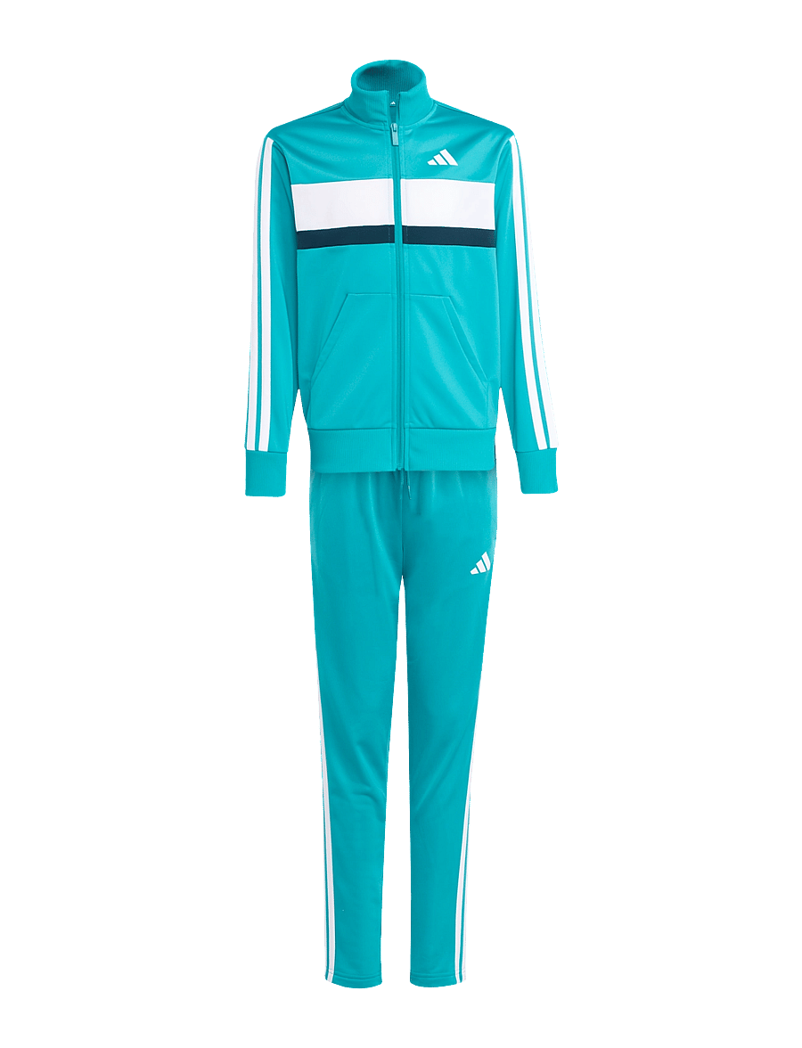 adidas Sportswear - J 3S TIBERIO TS - trainingsanzug - purtea/aurivy/white - 1
