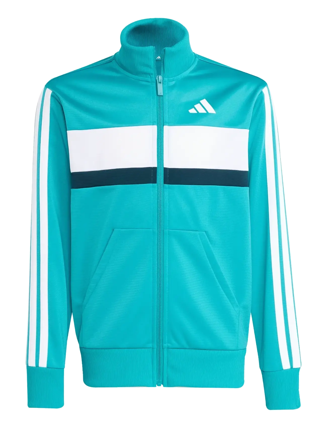 adidas Sportswear - J 3S TIBERIO TS - trainingsanzug - purtea/aurivy/white - 2