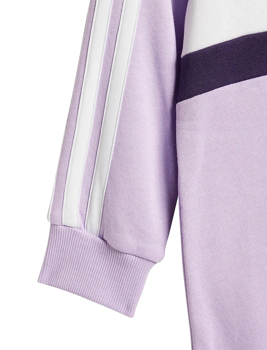 adidas Sportswear - IG 3S TIB FL ST - trainingspakken en tweedelige sets - powplu/aurplu/white - 4