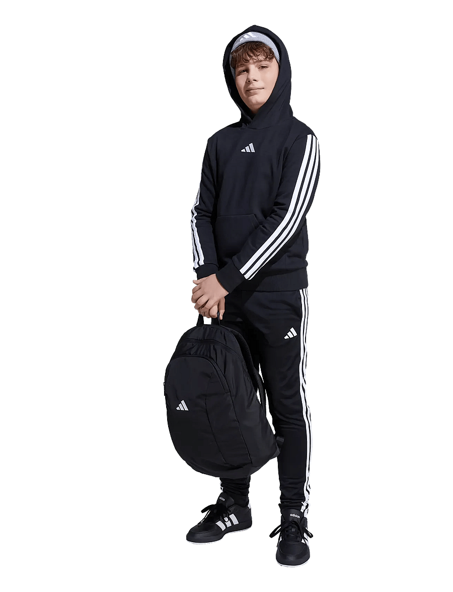 adidas Sportswear - J 3S FL HD 225 - kapuutsiga dressipluusid - black/white - 0