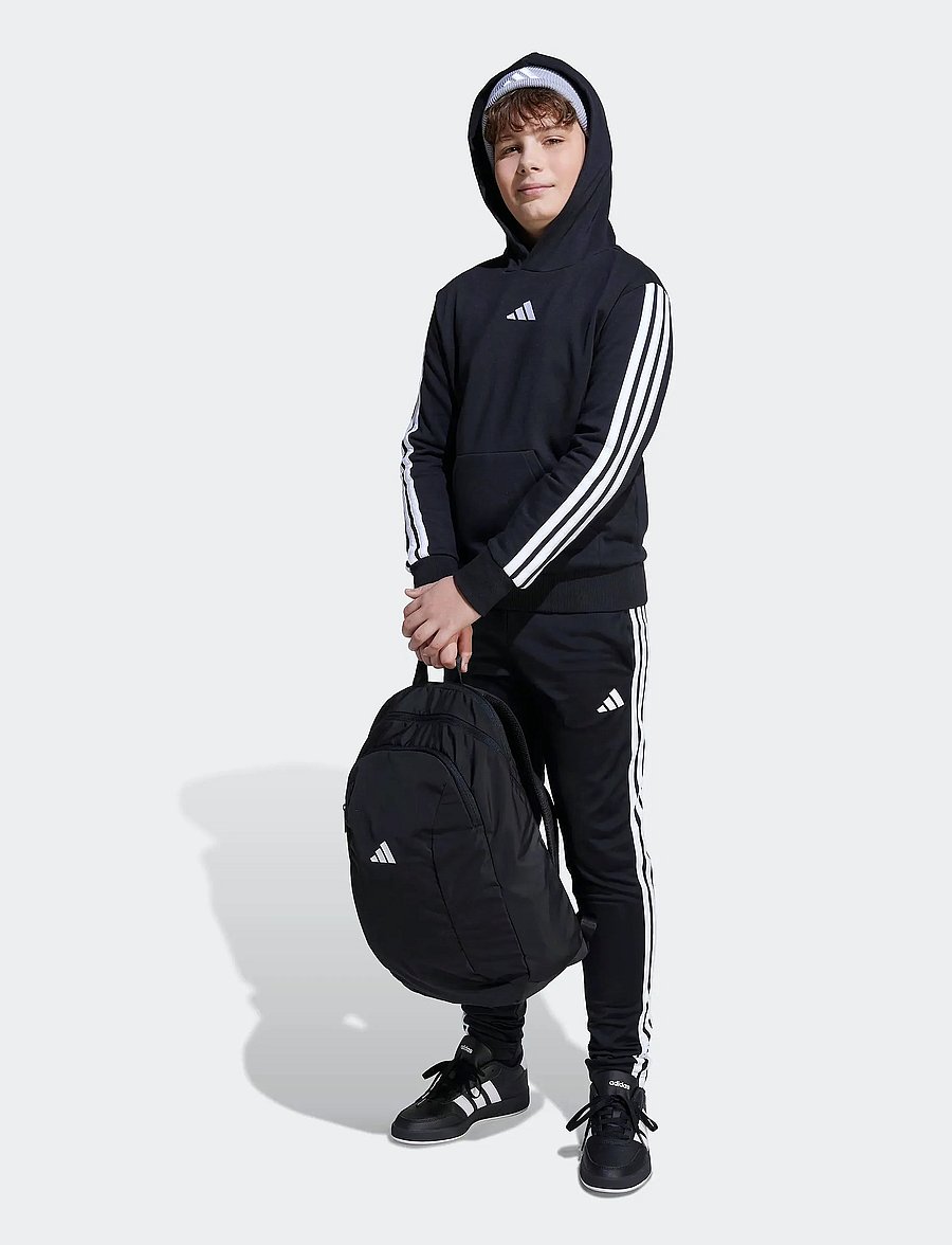 adidas Sportswear - J 3S FL HD 225 - kapuzenpullover - black/white - 0