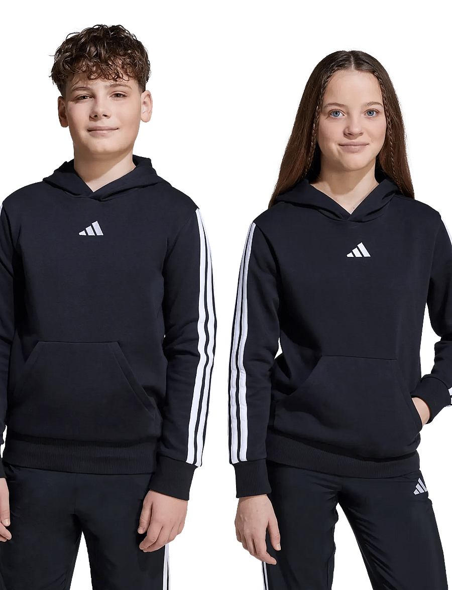 adidas Sportswear - J 3S FL HD 225 - kapuutsiga dressipluusid - black/white - 2