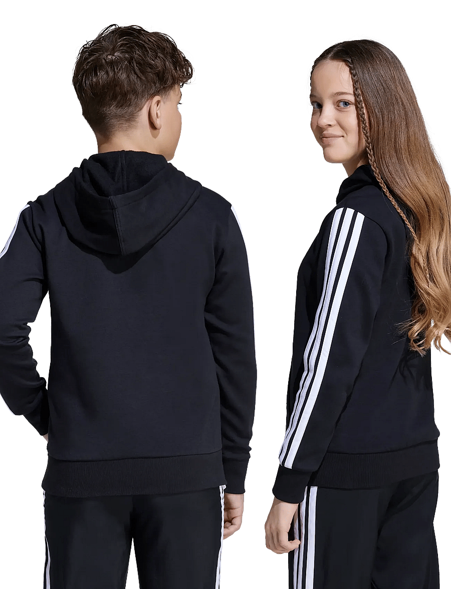 adidas Sportswear - J 3S FL HD 225 - kapuutsiga dressipluusid - black/white - 3