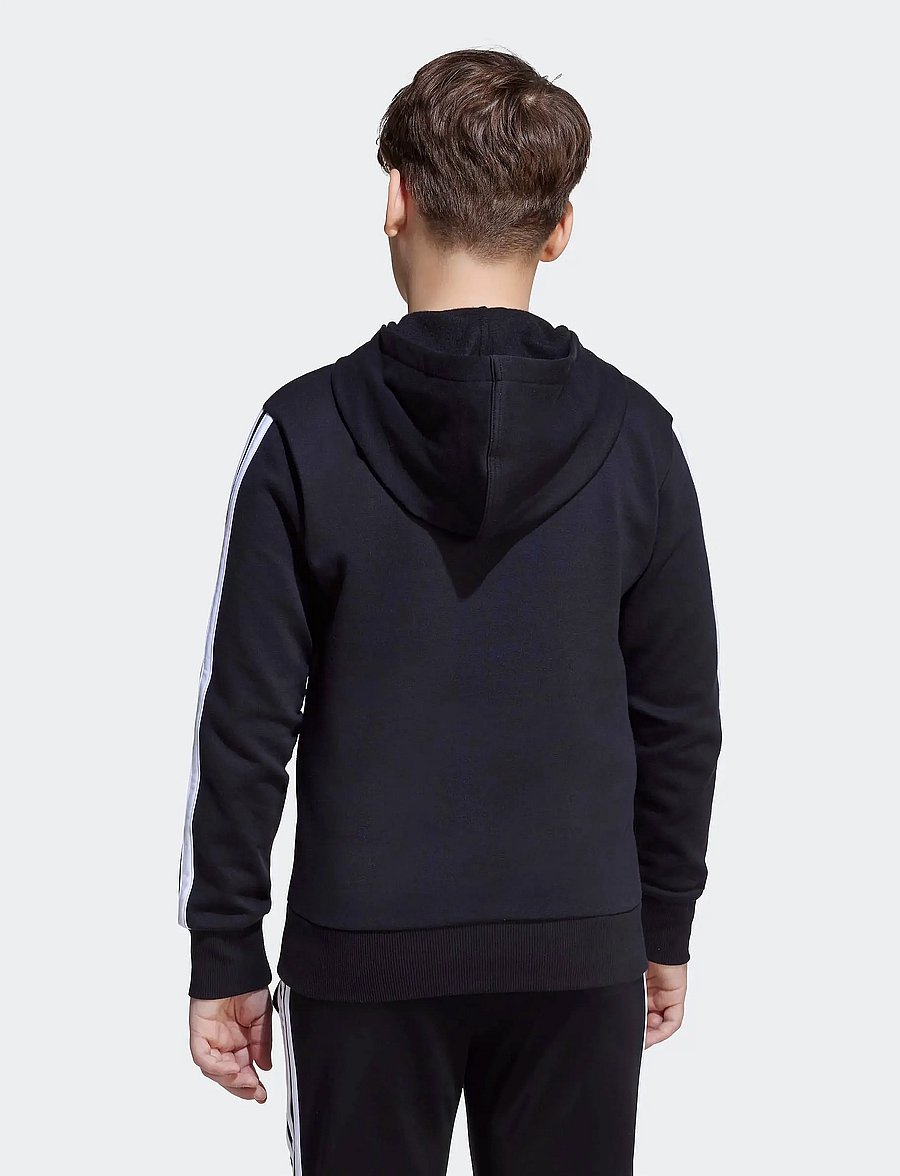 adidas Sportswear - J 3S FL HD 225 - kapuzenpullover - black/white - 4