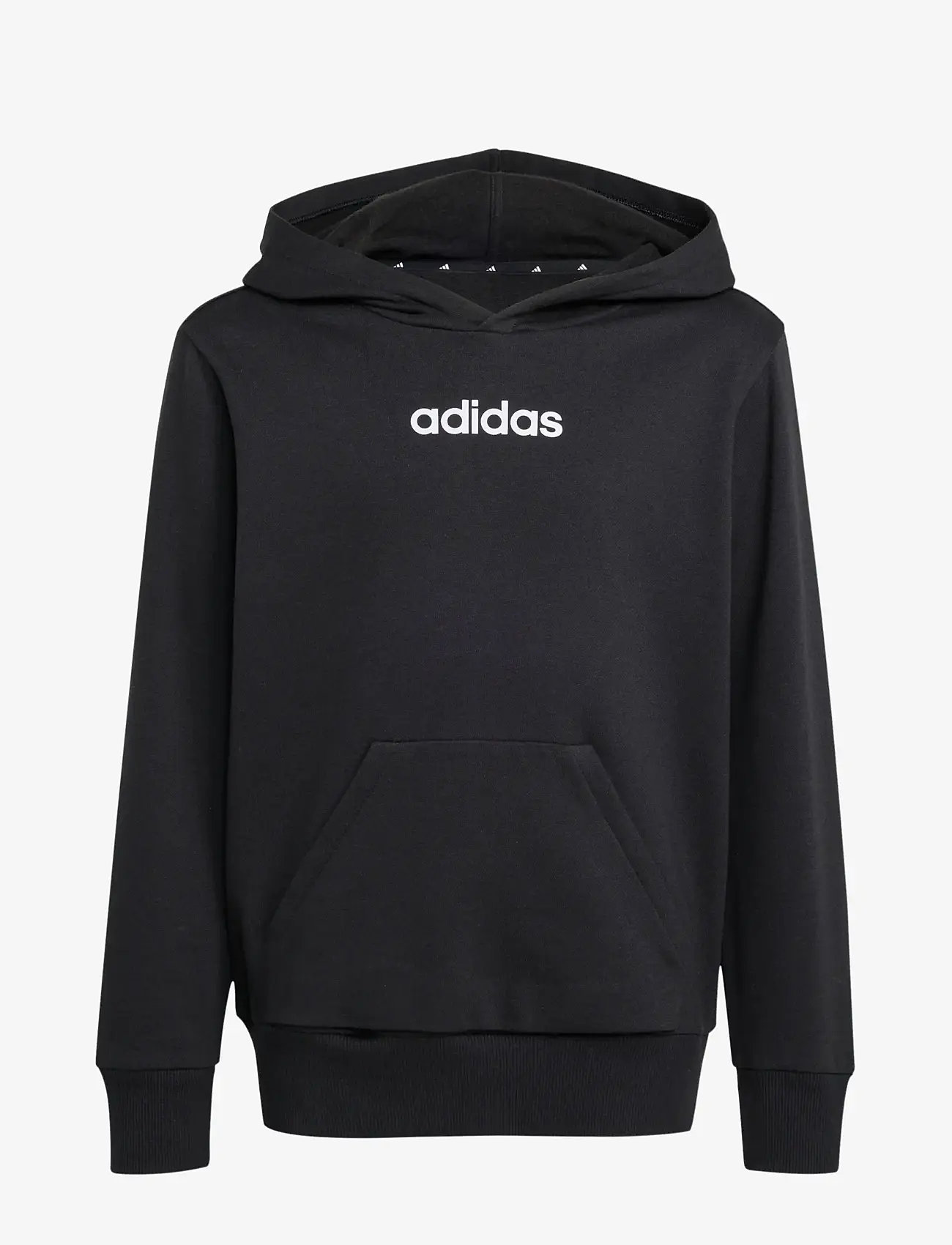 adidas Sportswear - J LIN FL HD - hættetrøjer - black/white - 1