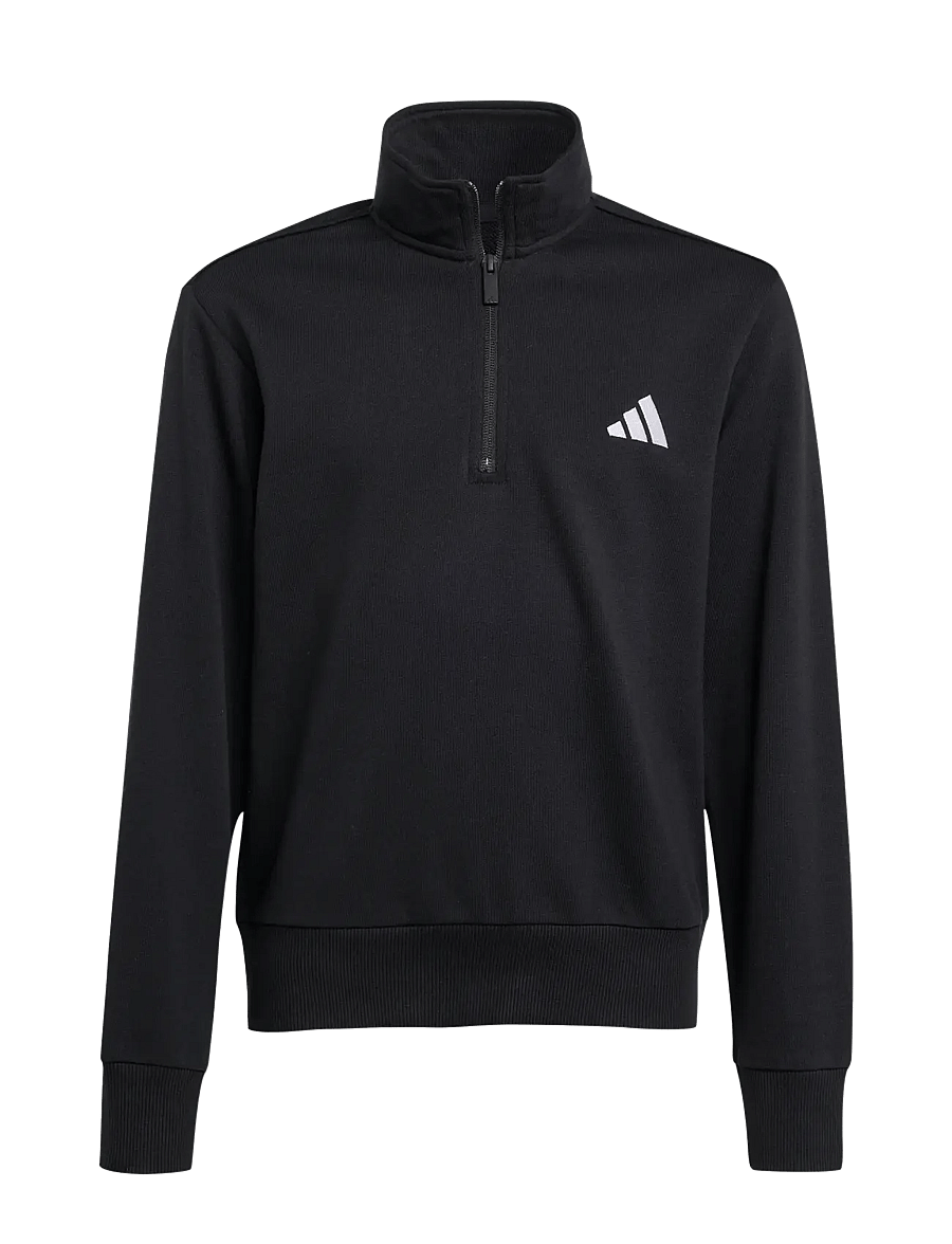 adidas Sportswear - J SL FT HZ 220 - sweatshirts - black/white - 1