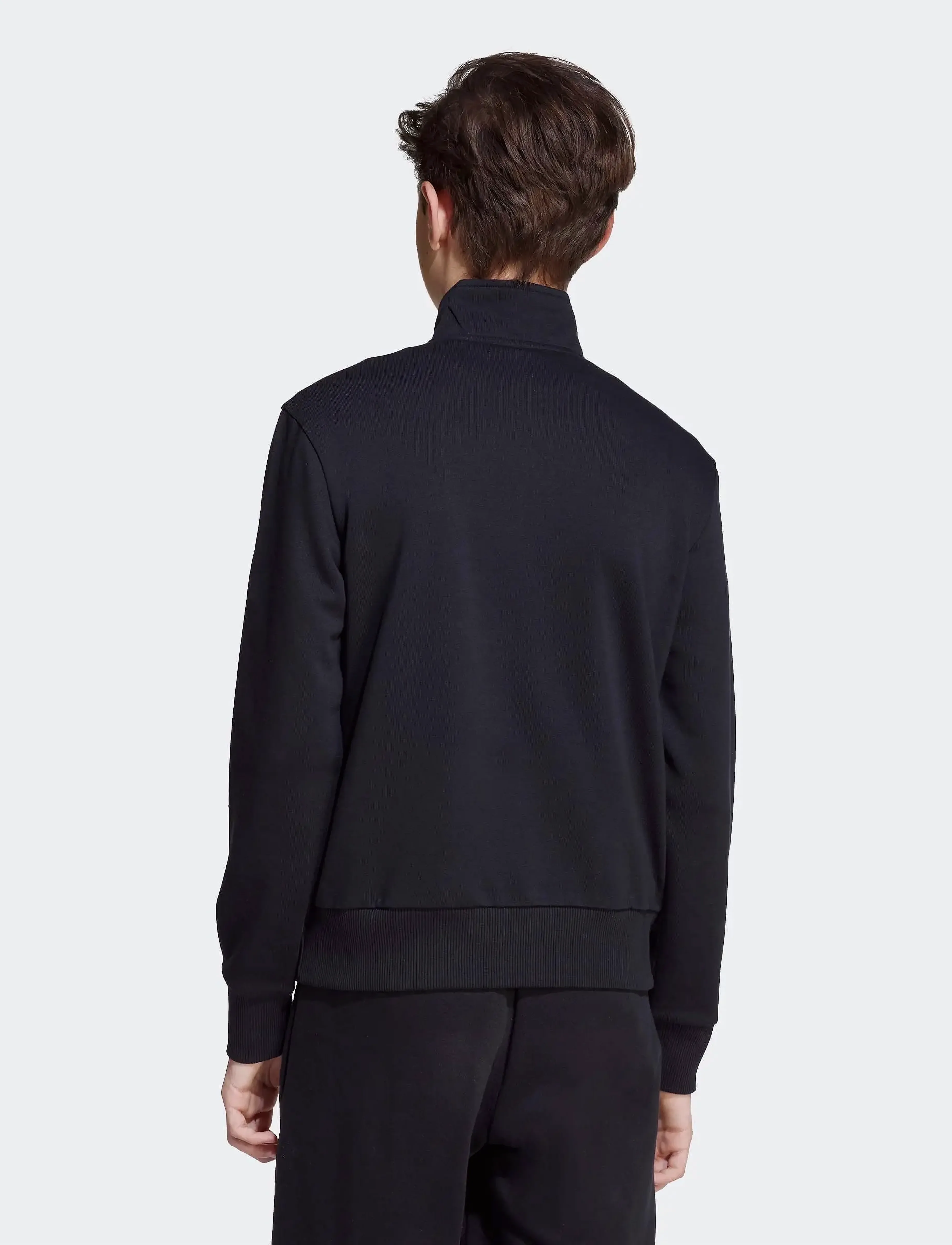 adidas Sportswear - J SL FT HZ 220 - sweatshirts - black/white - 4