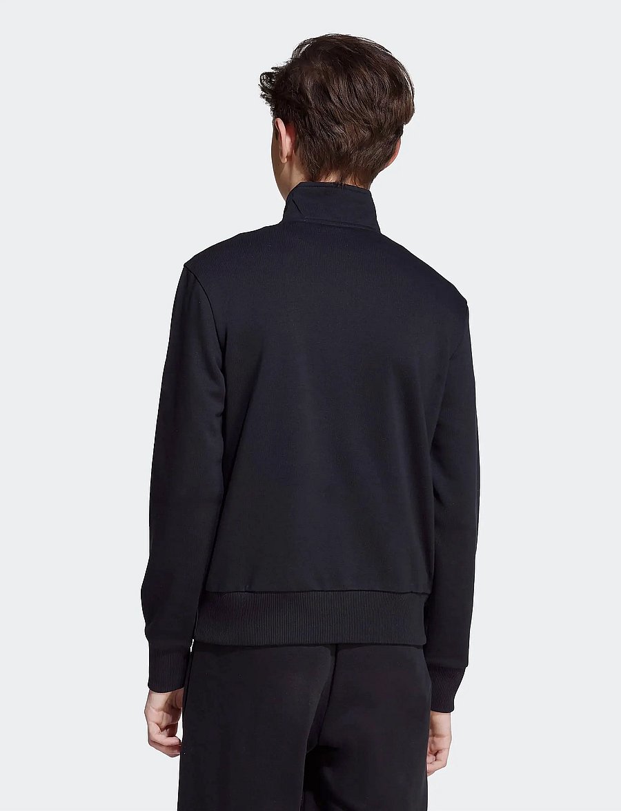 adidas Sportswear - J SL FT HZ 220 - sweatshirts - black/white - 4