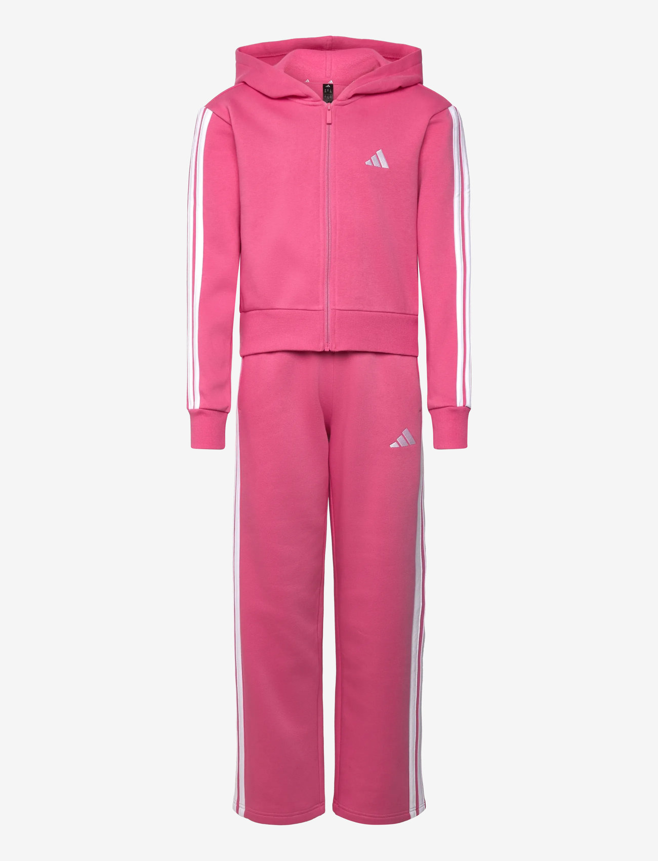 adidas Sportswear - JG 3S FL TS 240 - treeningriided ja 2-osalised komplektid - pnkfus/white - 1