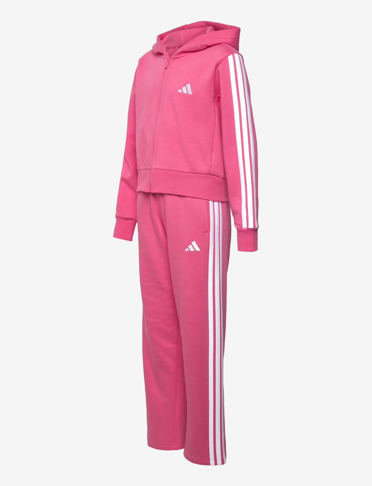 adidas Sportswear - JG 3S FL TS 240 - treeningriided ja 2-osalised komplektid - pnkfus/white - 3