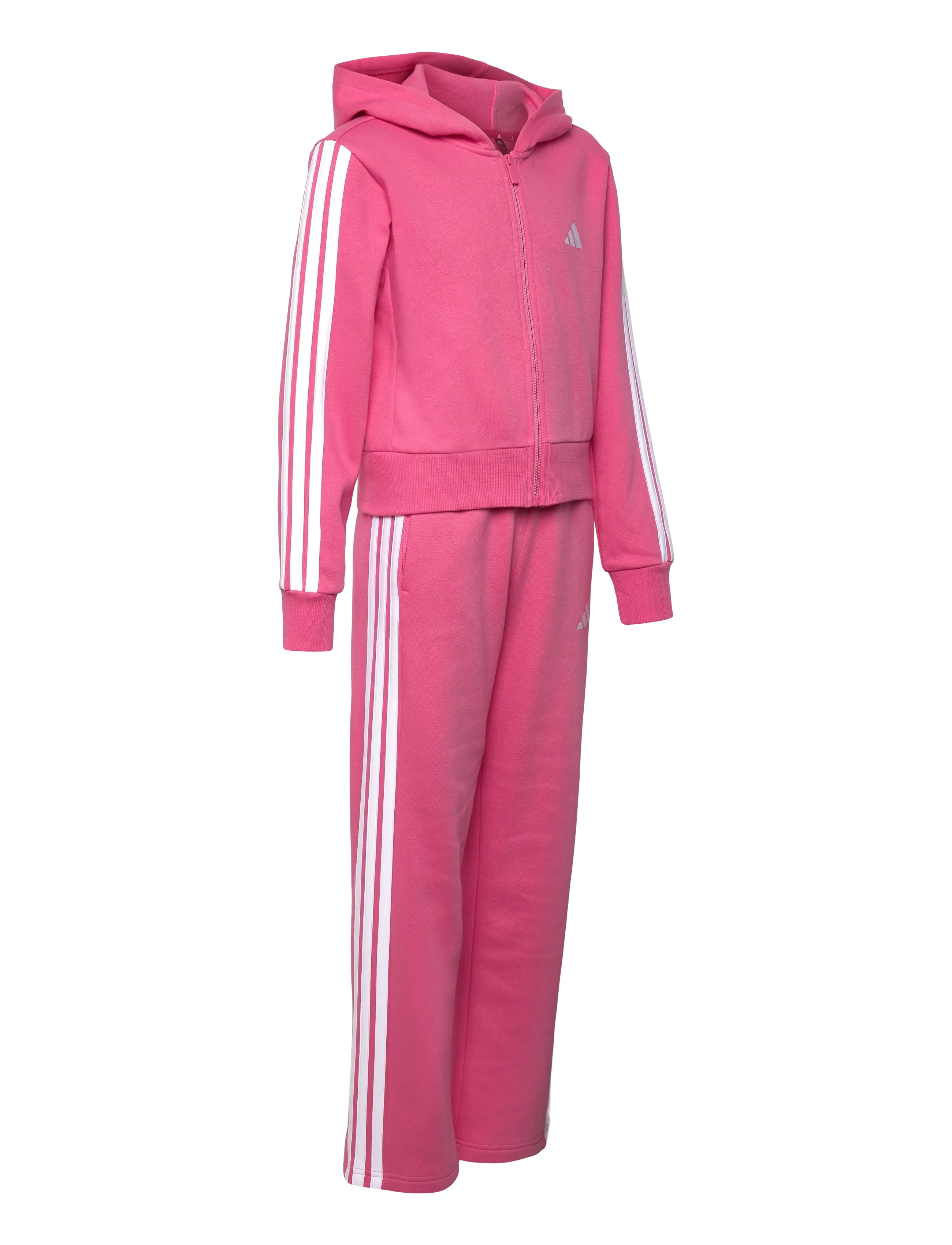 adidas Sportswear - JG 3S FL TS 240 - joggingsæt & matchende sæt - pnkfus/white - 4
