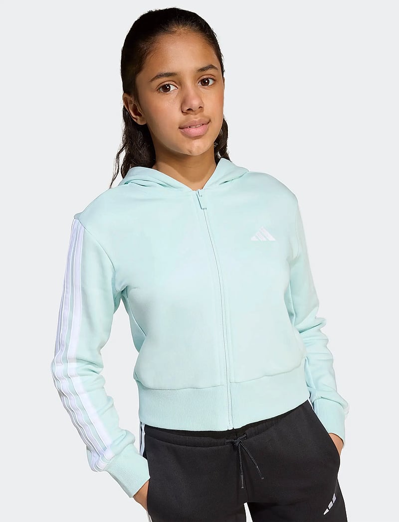 adidas Sportswear - JG 3S FL TS 240 - treeningriided ja 2-osalised komplektid - halmin/white - 5