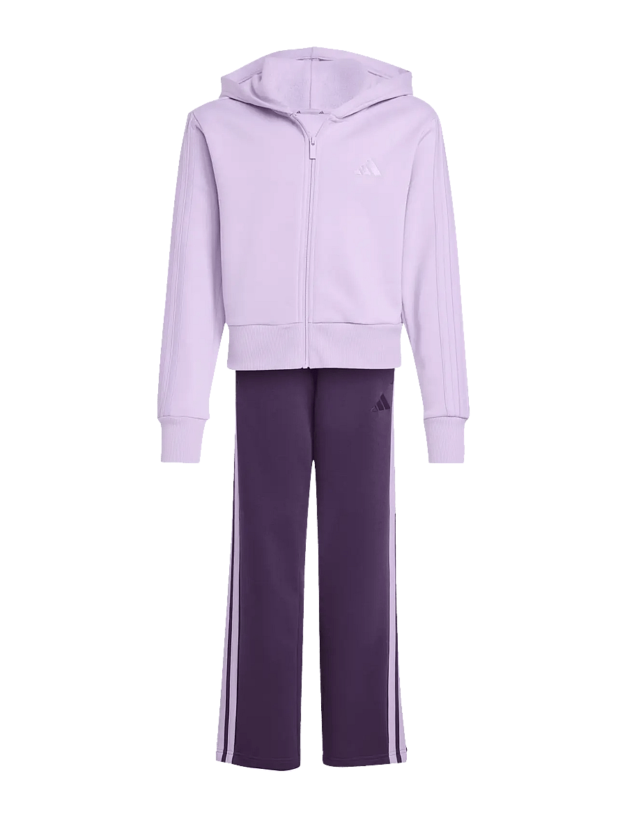 adidas Sportswear - JG 3S FL TS 240 - joggingsæt & matchende sæt - powplu/aurplu - 1